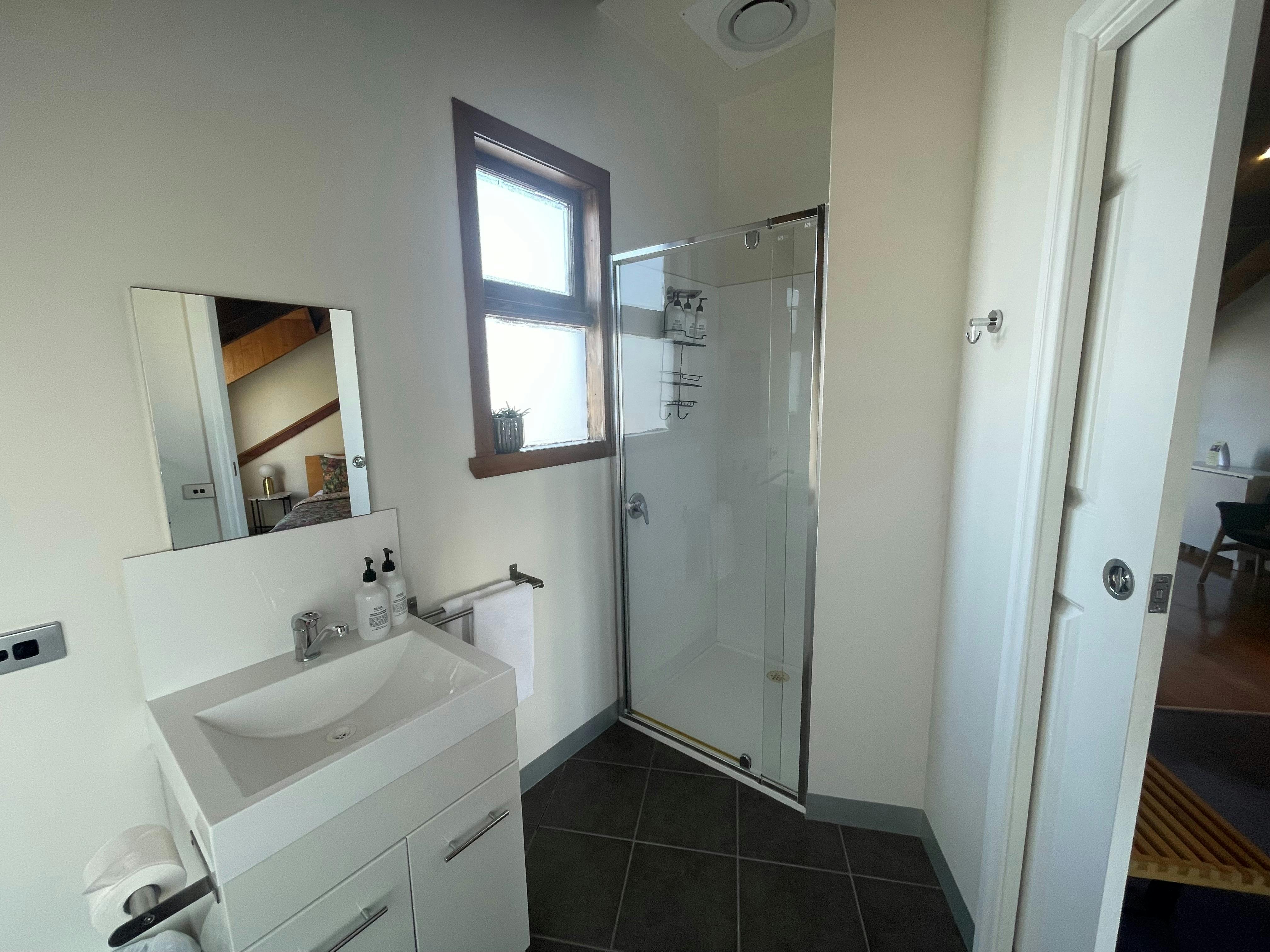 Bathroom at the Eyrie