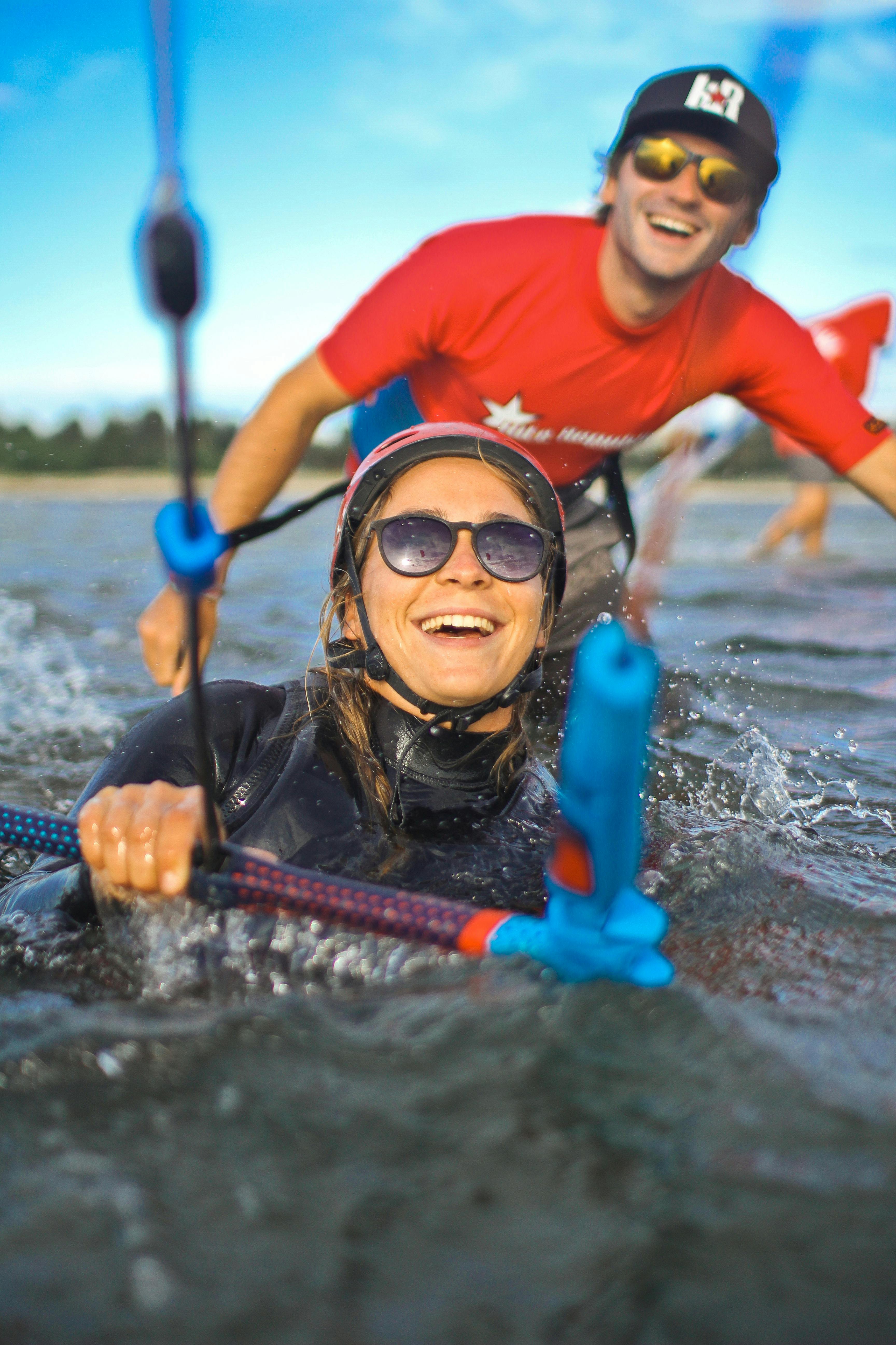Hit the water