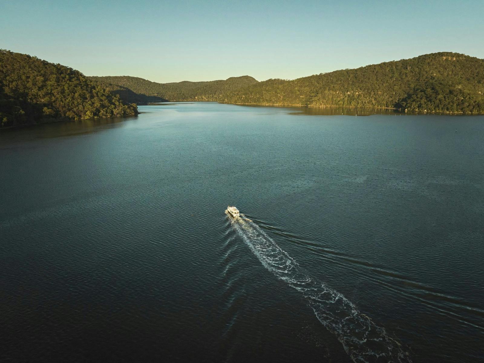 Boat on the Hawkesbury River