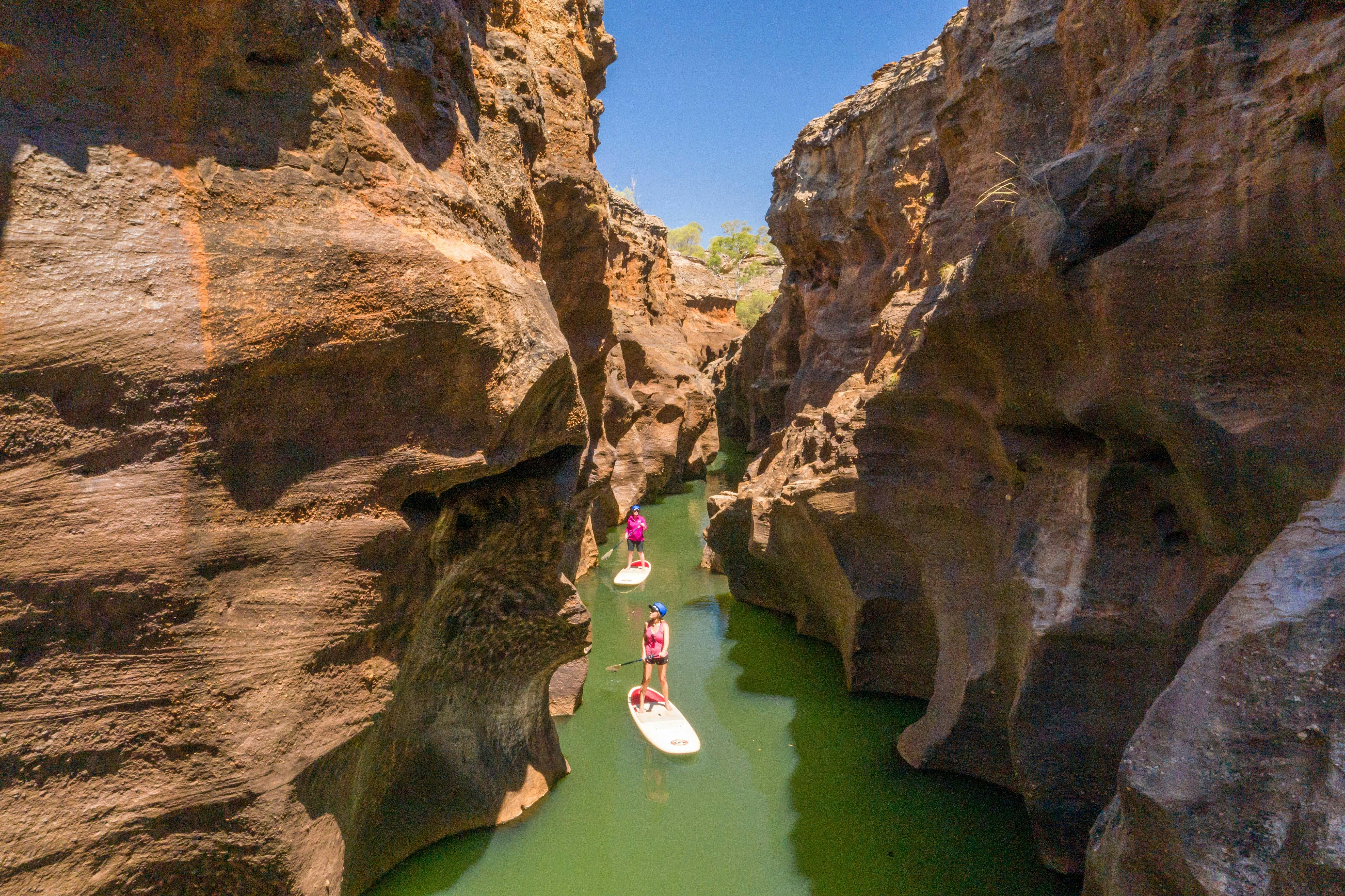 SUP in Cobbold Gorge