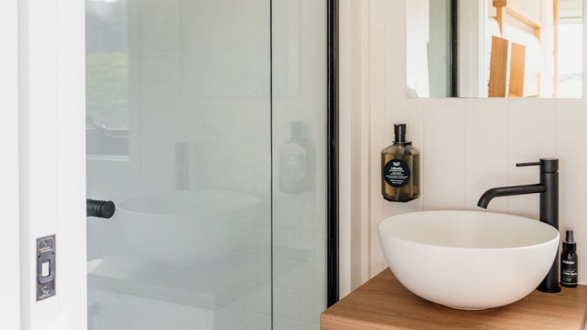 Premium products in bathroom