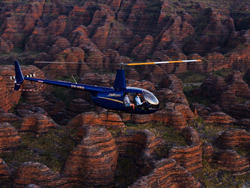 Helicopter Flight over Bungle Bungle