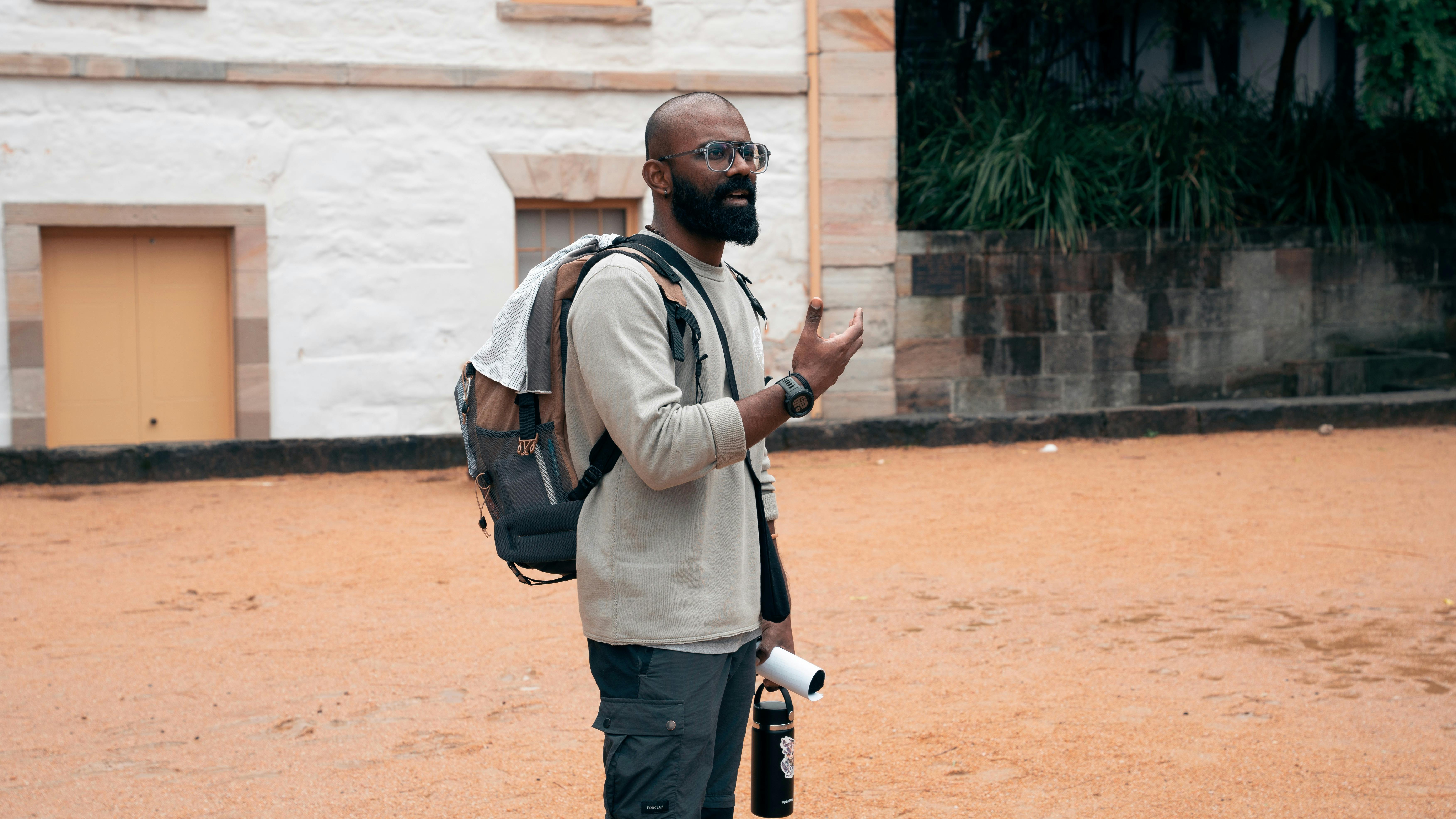 Tour Guide at The Rocks