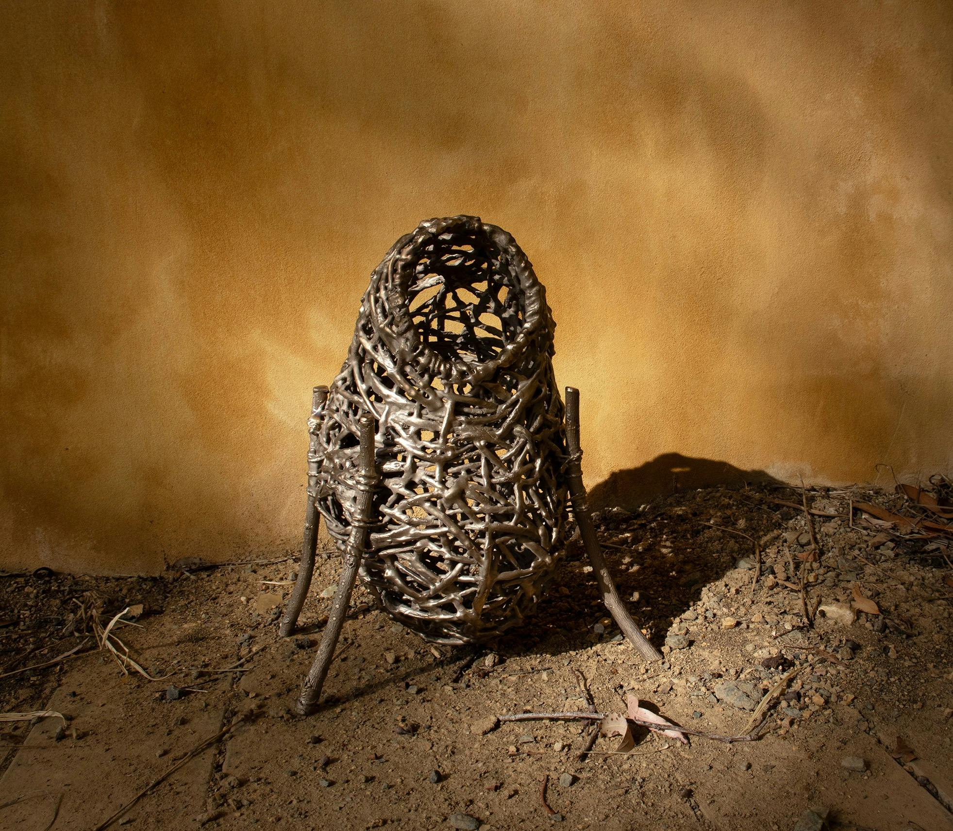 Norton Fredericks, Entrance Vessel, 2025, bronze