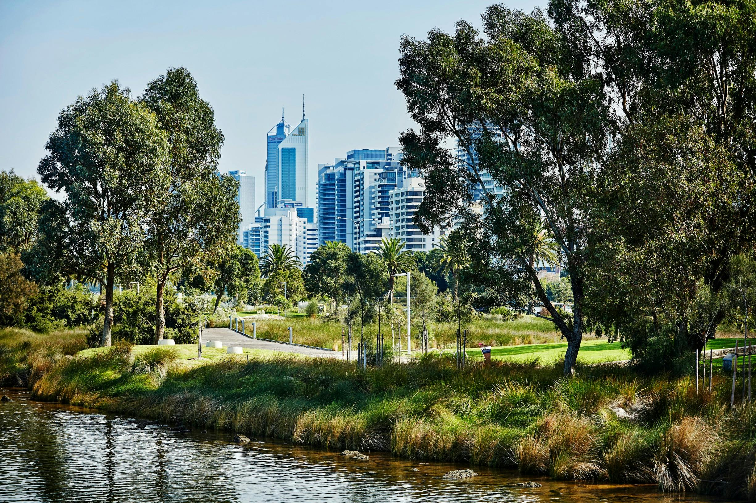 Perth City Skyline