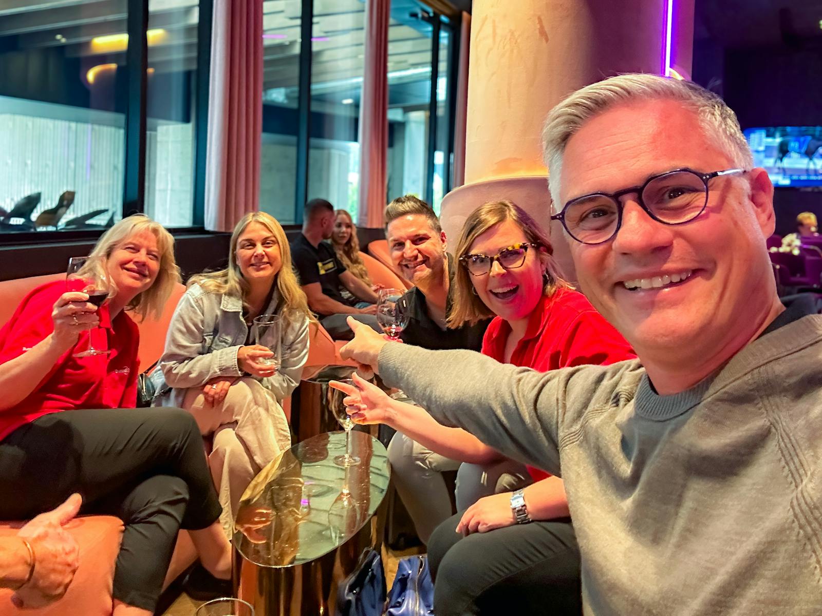 The Bunnik Tours team after a brilliant day in Melbourne – 2024