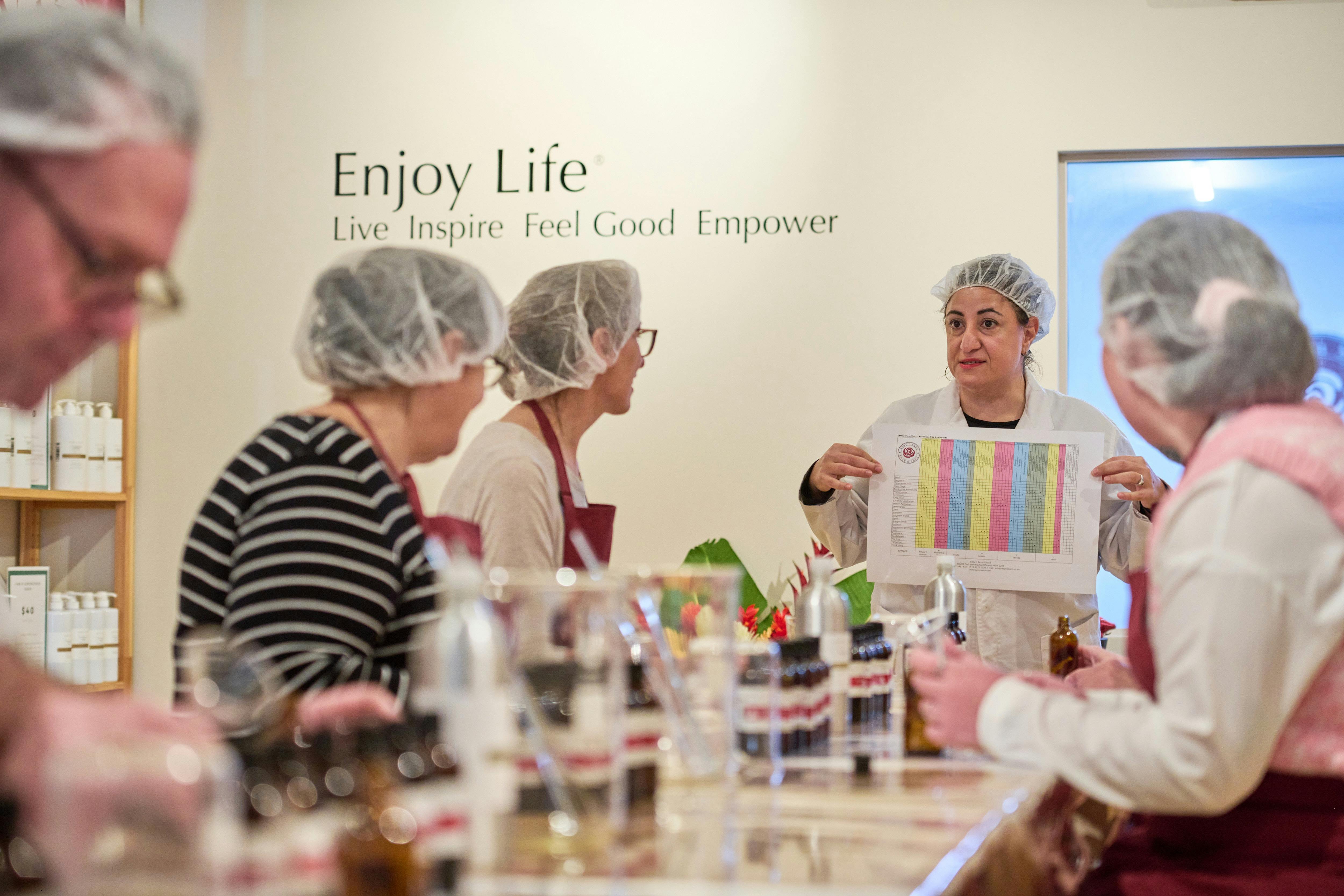 アロマテラピー ワークショップ コード 1