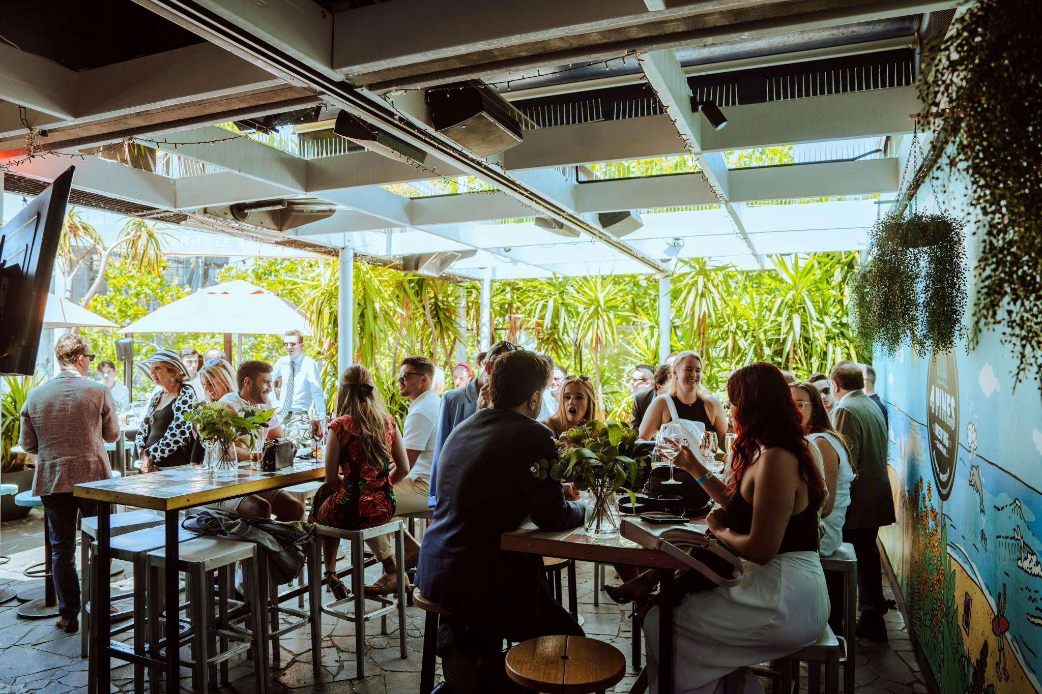 Sweethearts Rooftop - Pergola Section