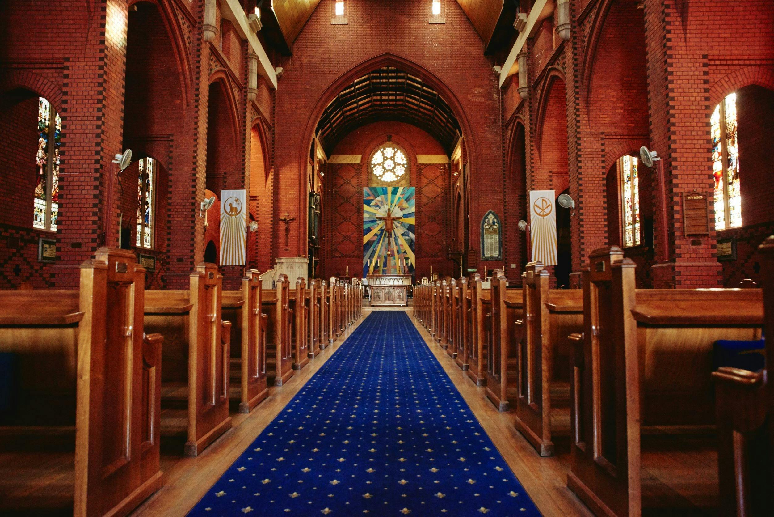 Interior photo of Holy Trinity Cathedral