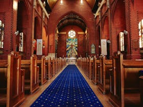 Interior photo of Holy Trinity Cathedral