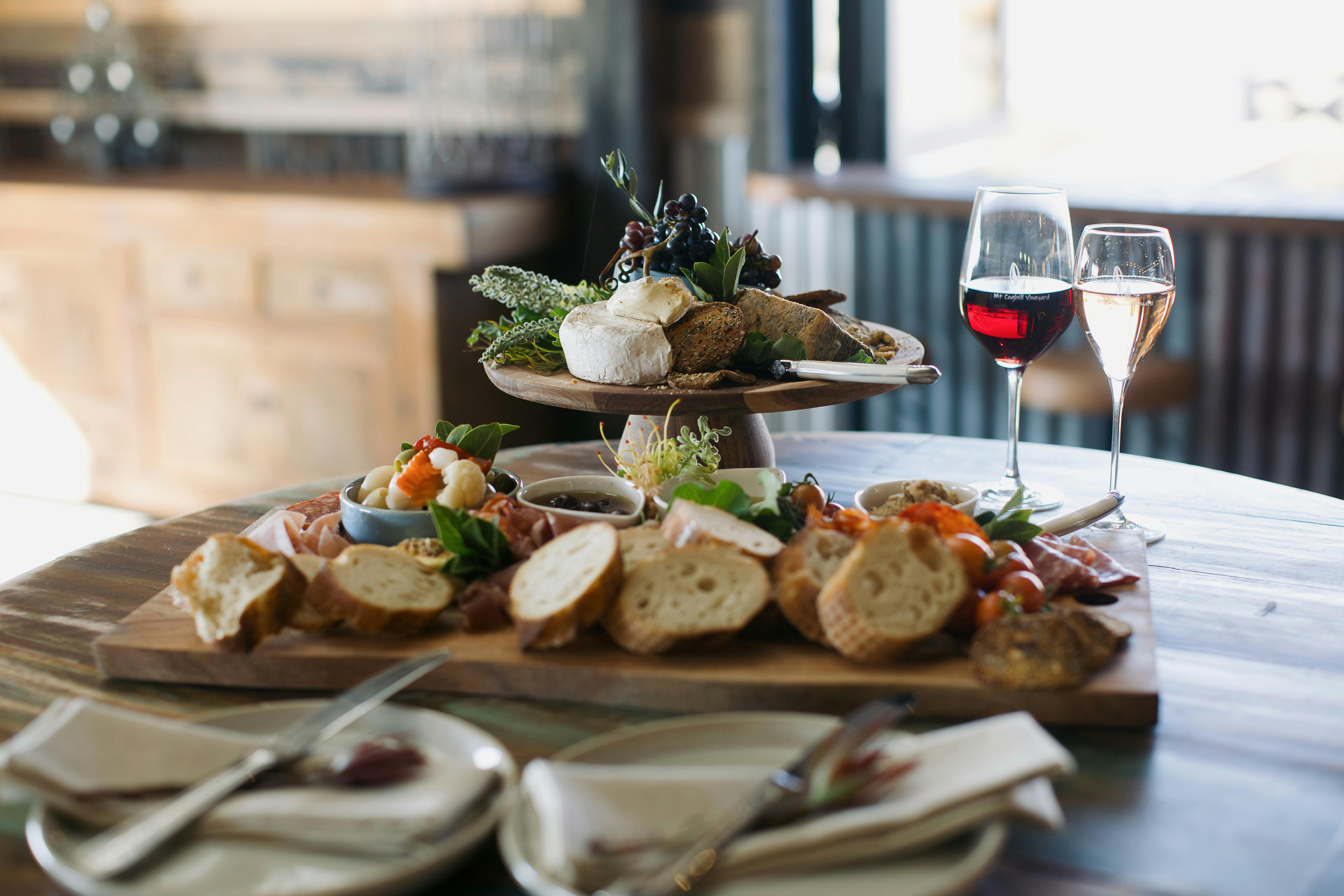 Mt Coghill Vineyard Wine Barrel and Grazing Board