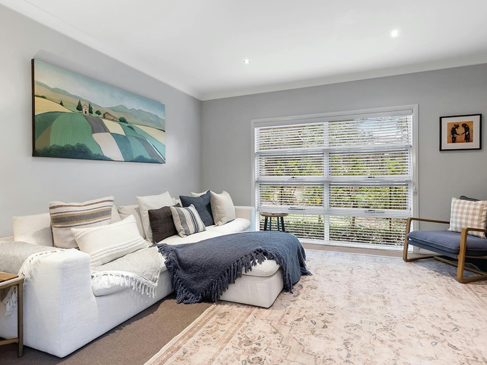 Lakeview Villa media room