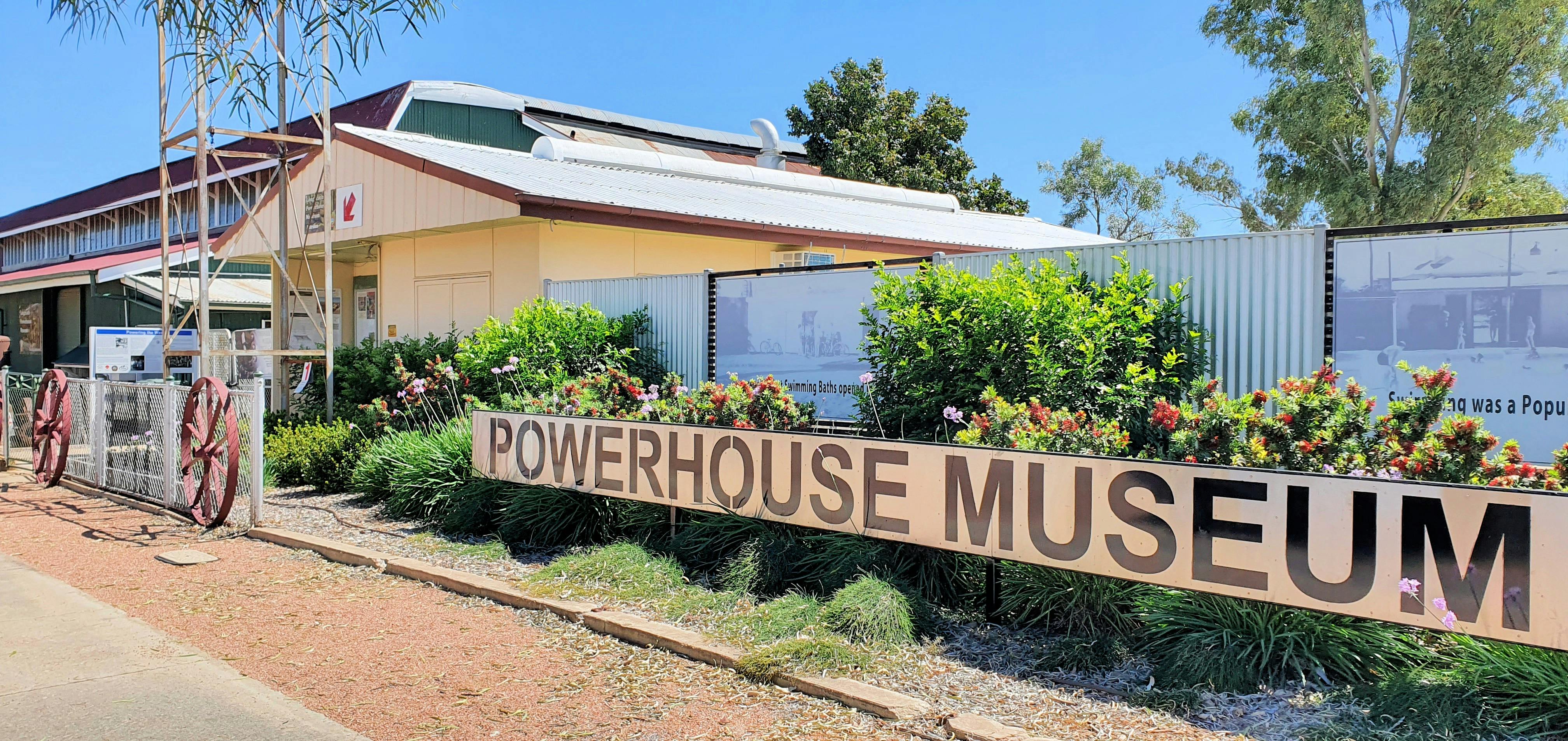 The old Longreach Powerhouse which is now a museum