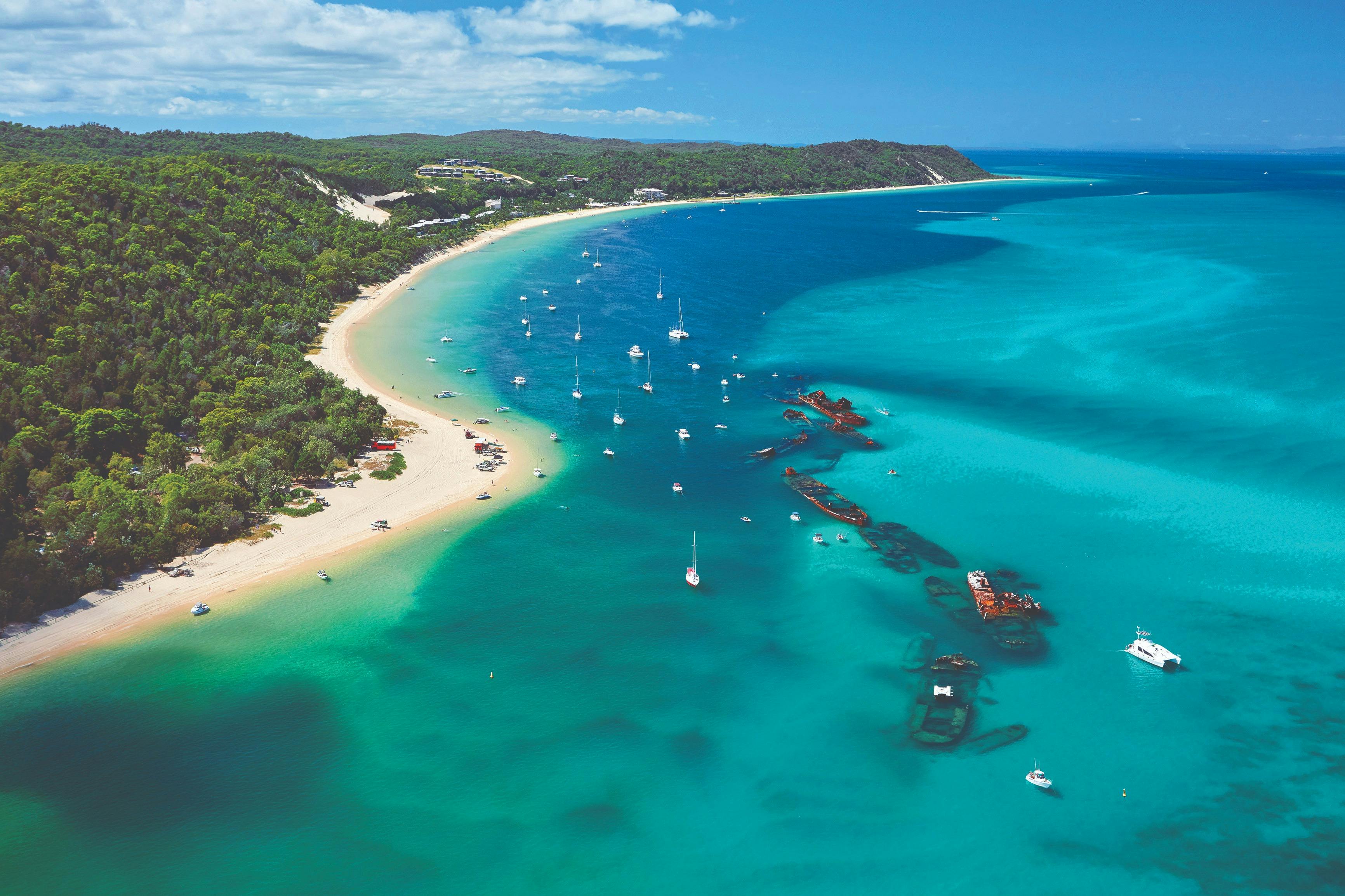 Tangalooma Island Resort Snorkel The Wrecks Day Cruise