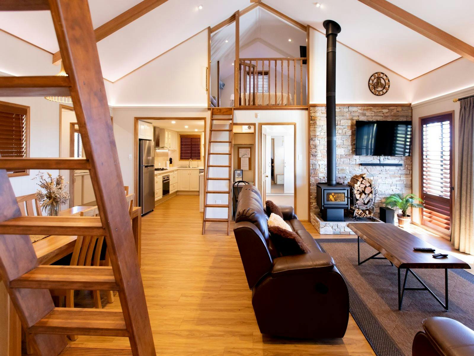 Comfy and Cosy.  Totally luxurious.