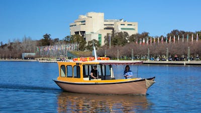 Cruise with High court in background