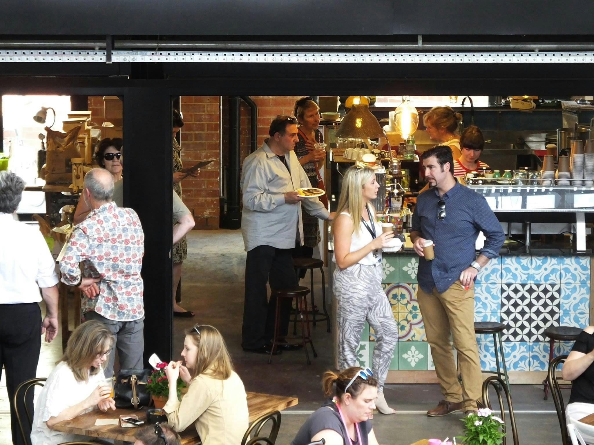 Indoor Cafe setting