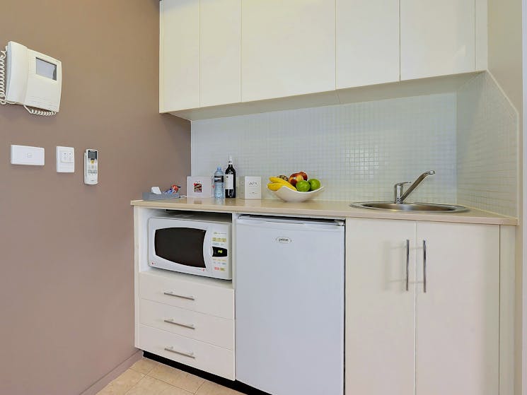 All apartments are fully equipped with kitchenette facilities.