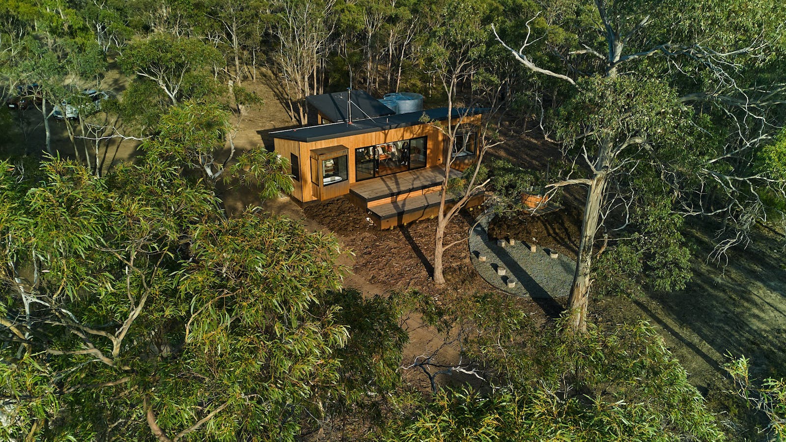 The Croft is nestled amongst Gums for absolute seclusion