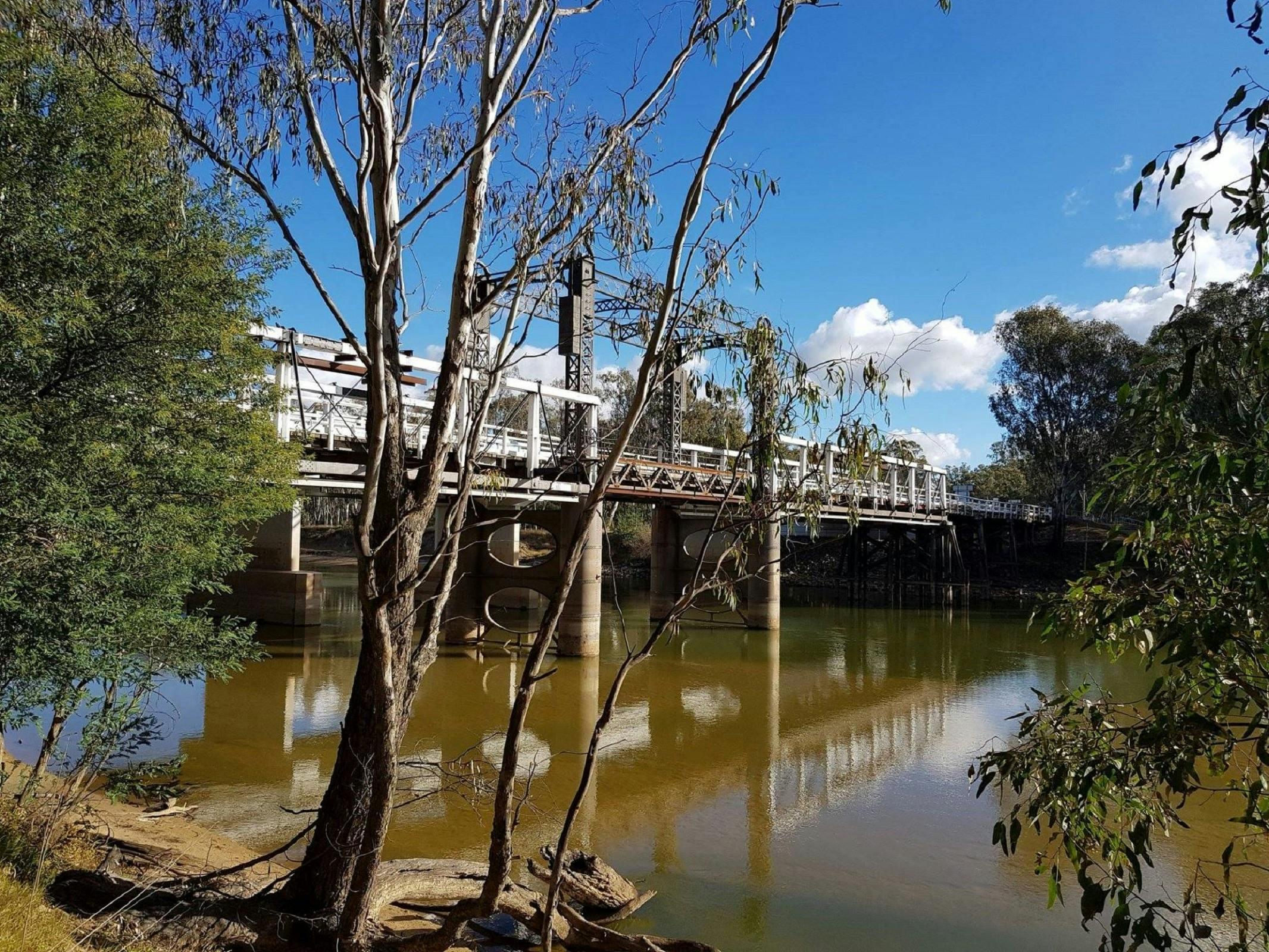 Old Cobram Barooga Bridge
