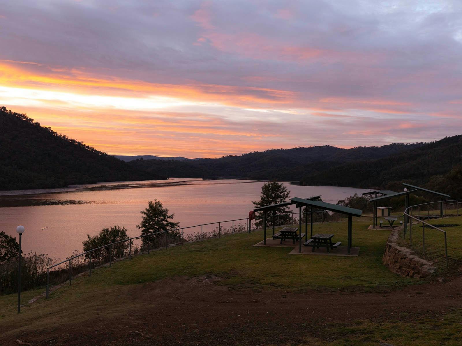 Sunset at Reflections Mookerawa