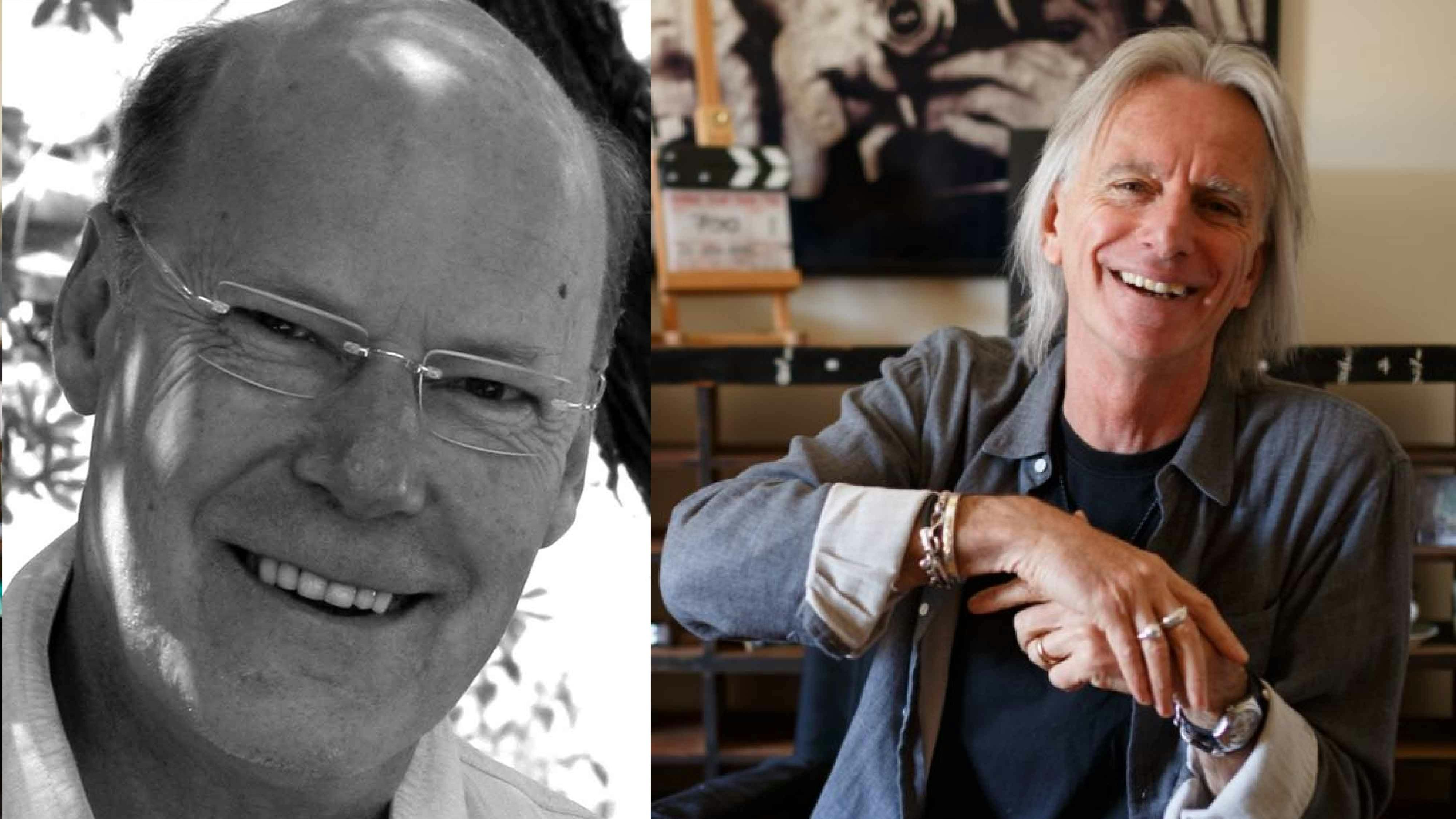 Portrait photographs of Jim Sharman and Scott Hicks