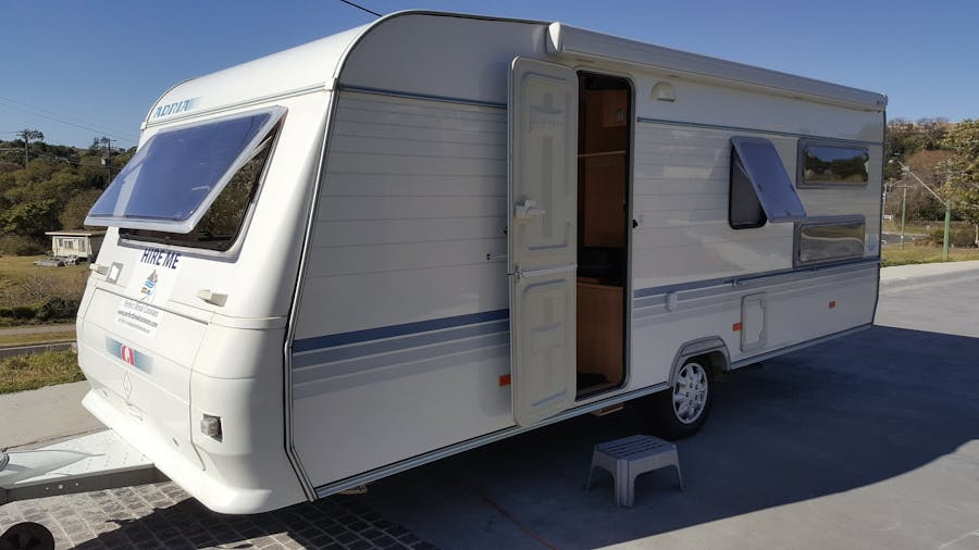 Adria 542UK Bunk Caravan with shower and Toilet