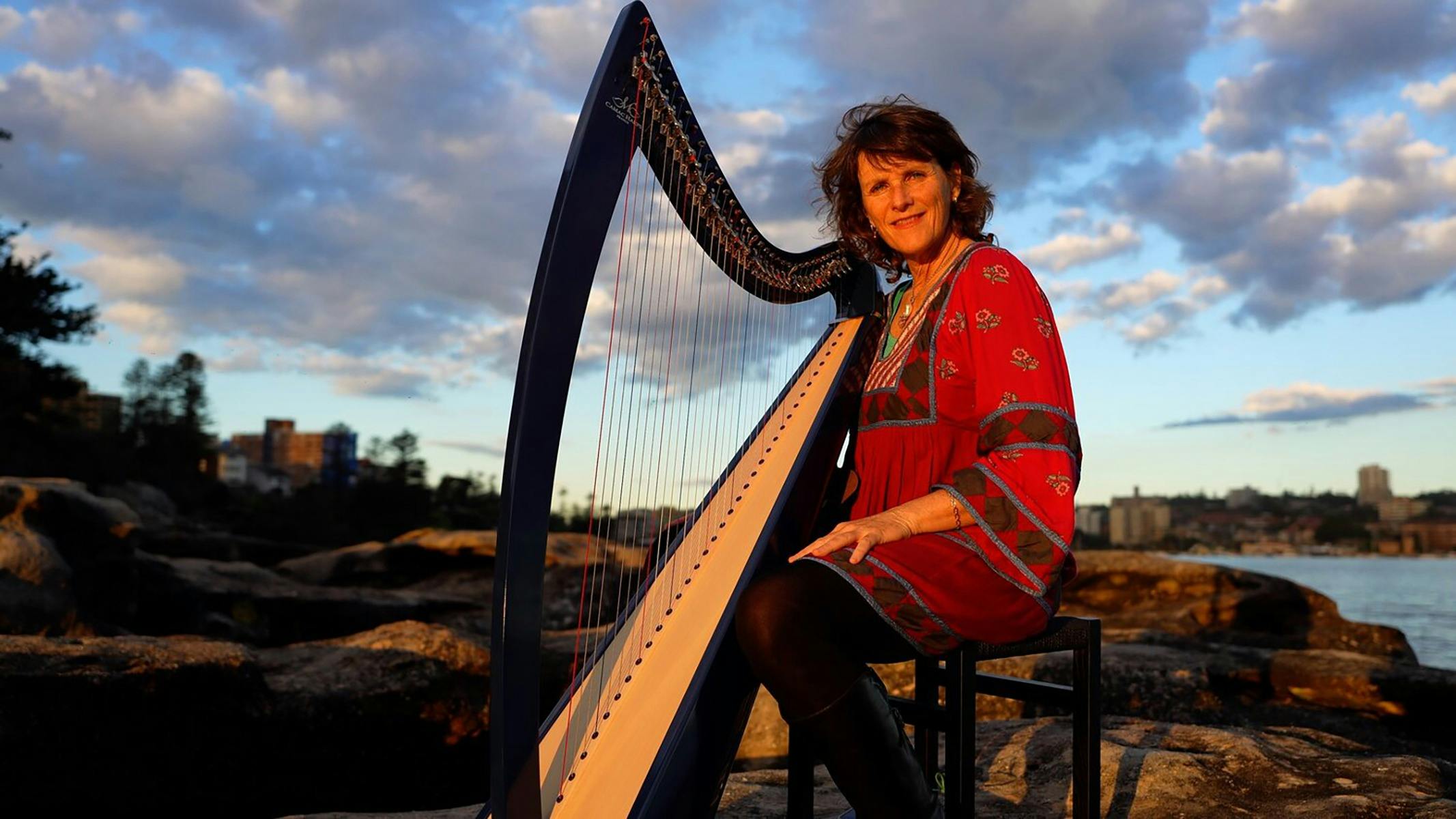 Irish Harpist