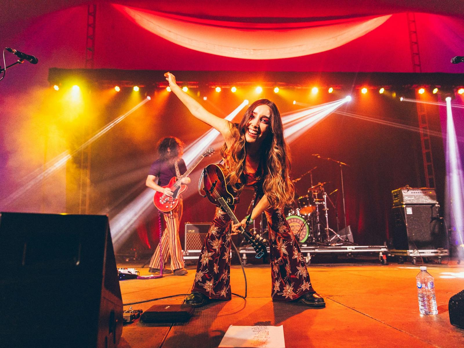Little Quirks Band performing on stage