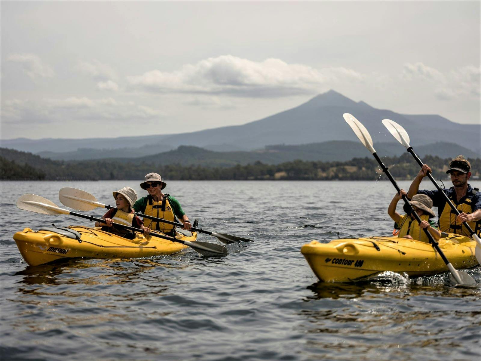 Kayaking, Dover, Far South Tasmania