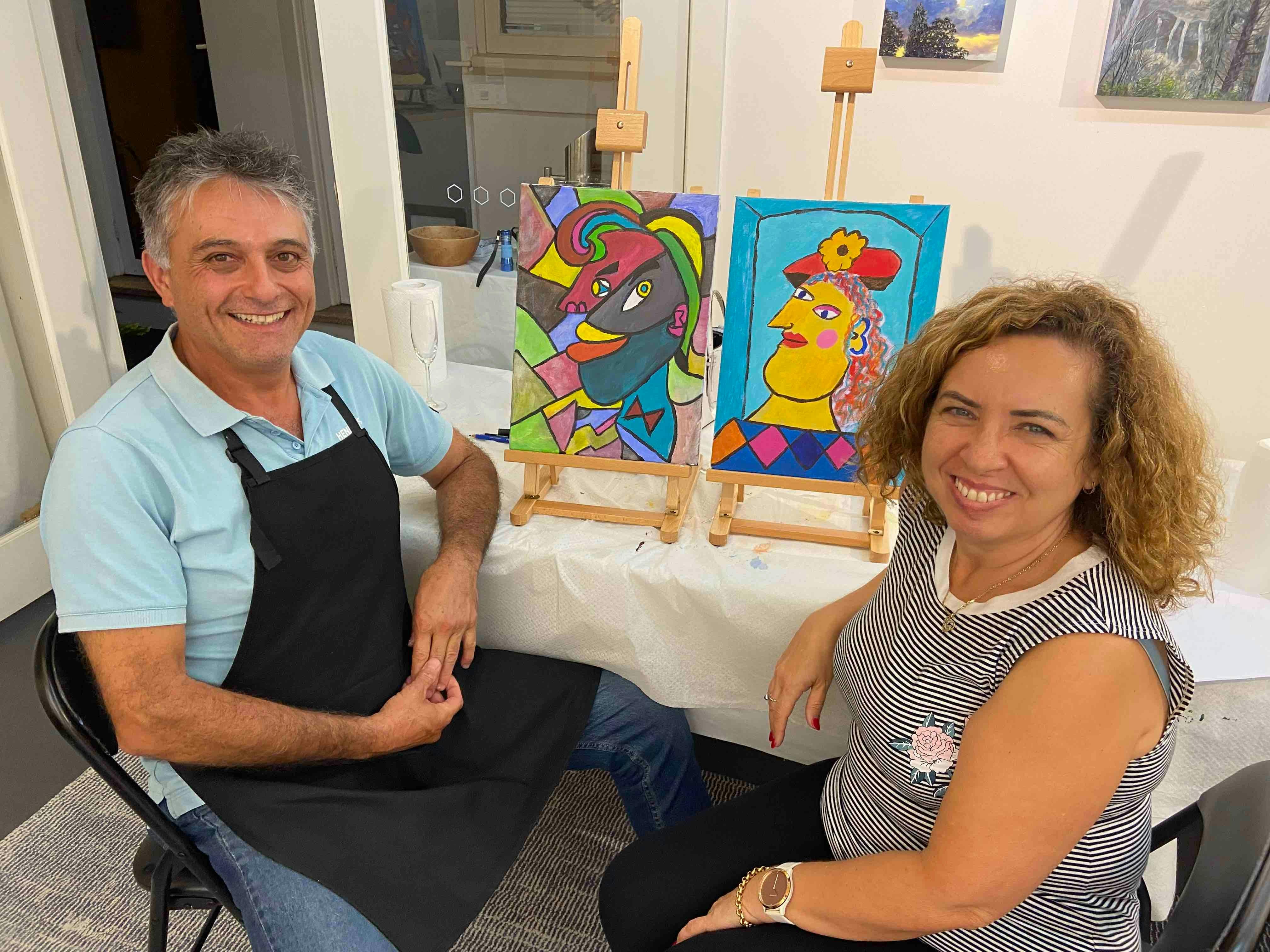 Picasso-Inspired Paint and Sip Workshop