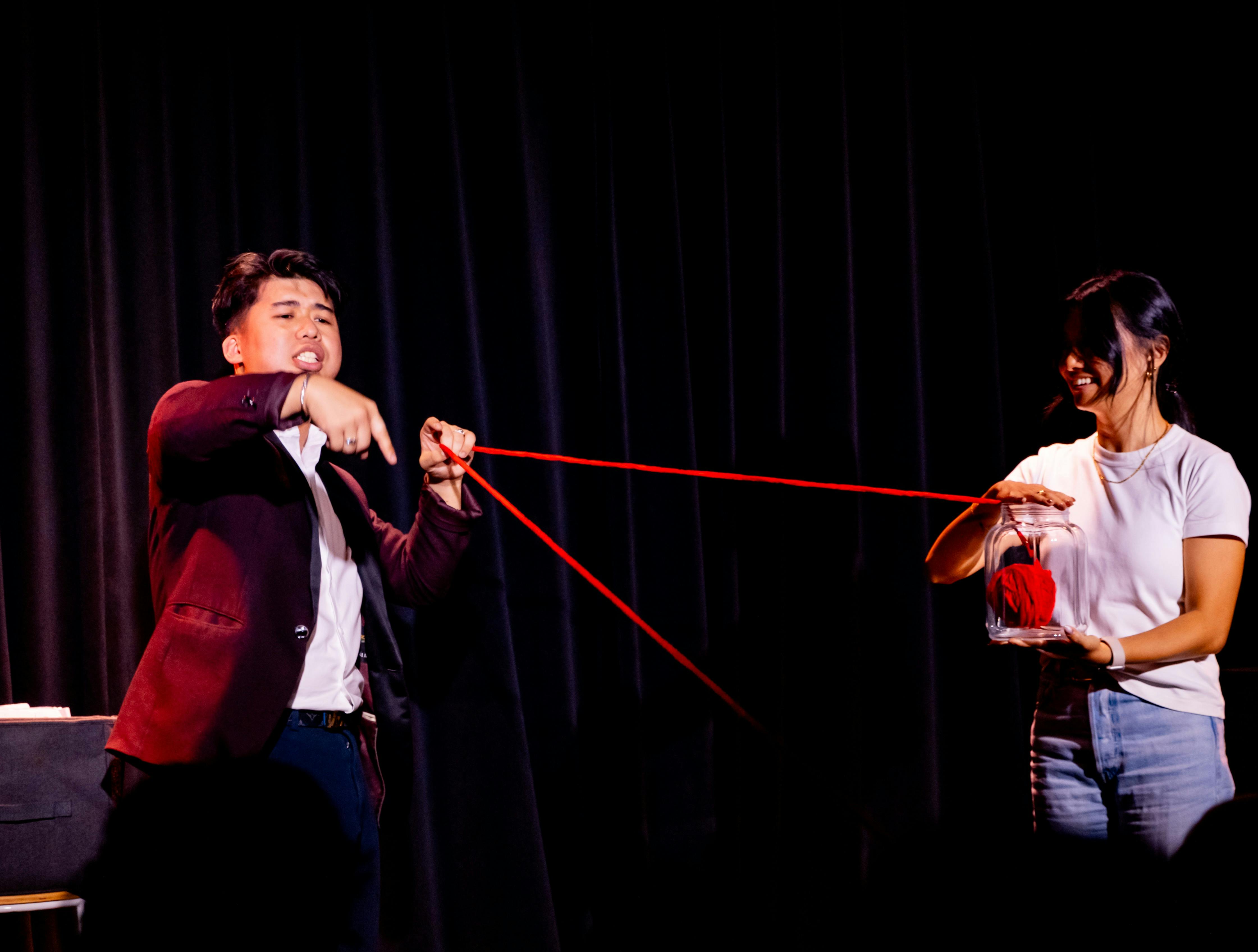 Clement Holding Yarn