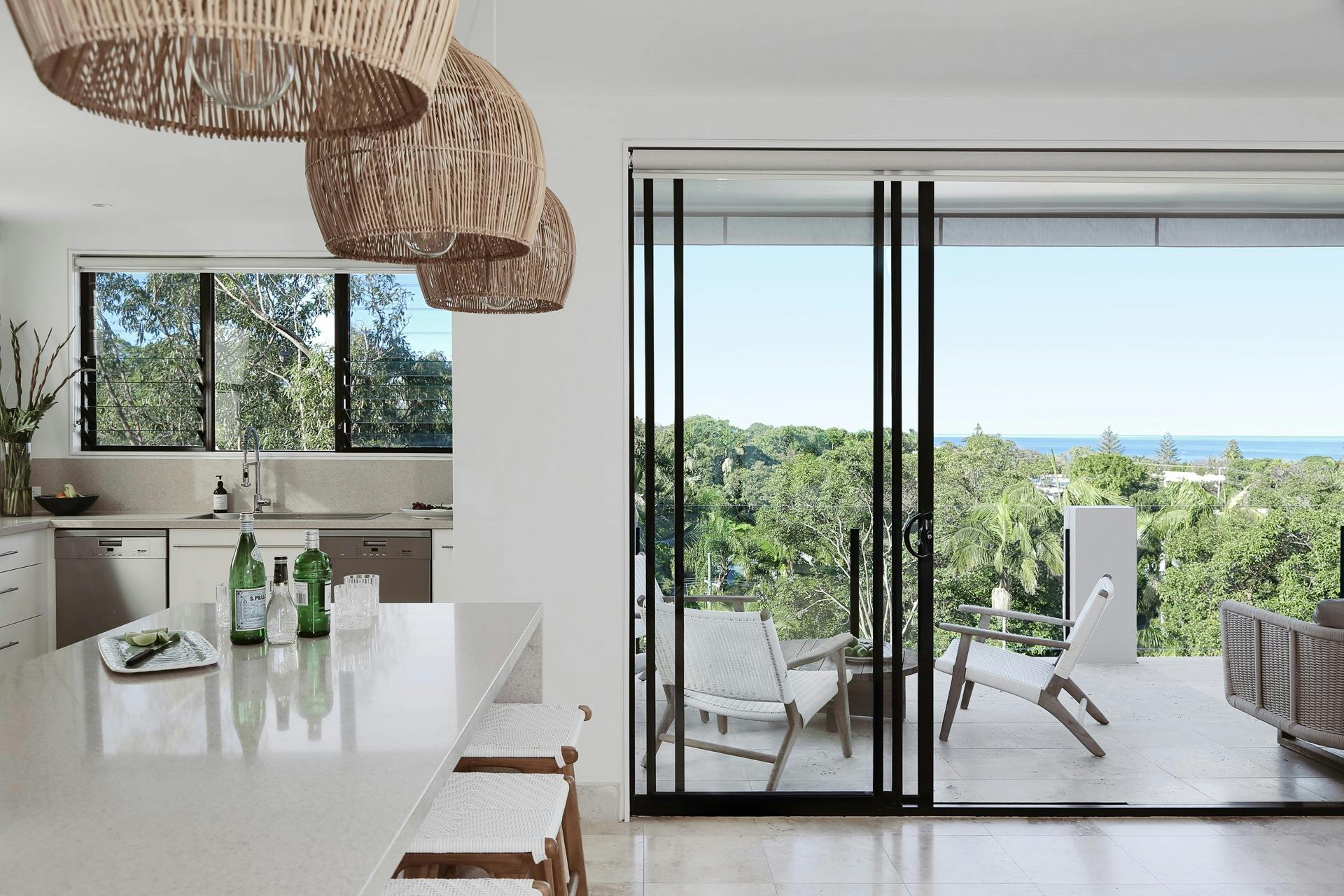 Modern & spacious beach house, beautifully furnished and enjoying ocean views