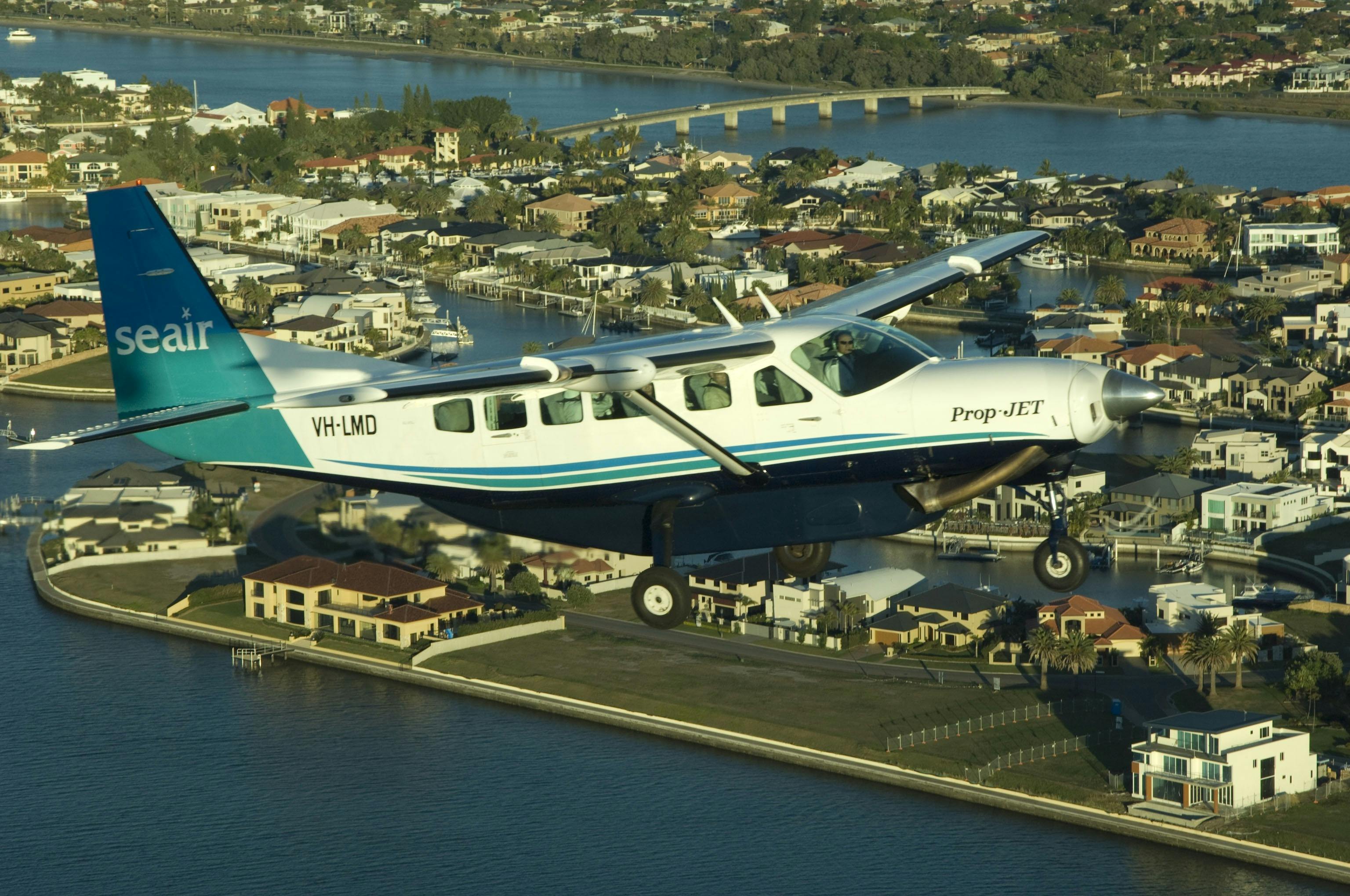 Scenic Flight from the Gold Coast to Lady Elliot Island