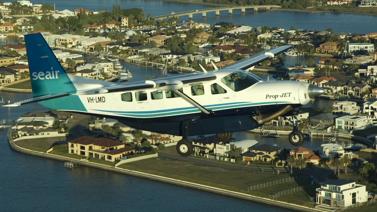 Scenic Flight from the Gold Coast to Lady Elliot Island