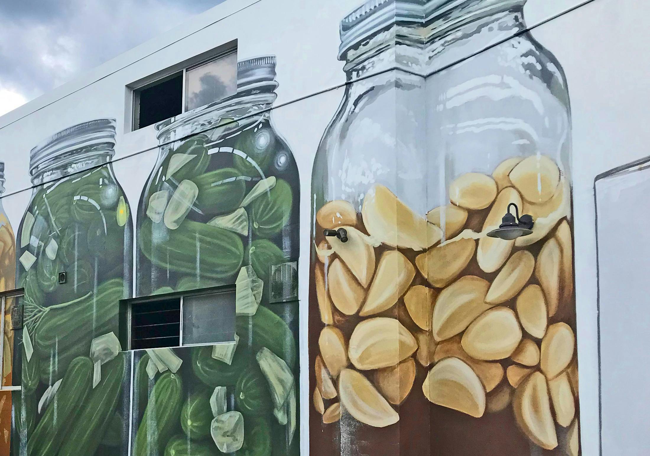 King Tide Brewery laneway mural