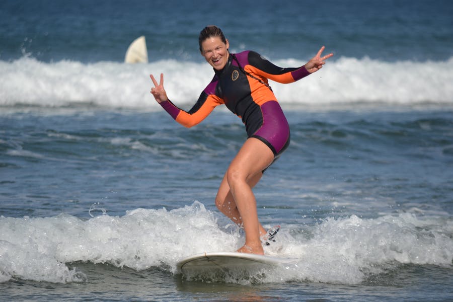 Adult surf lessons