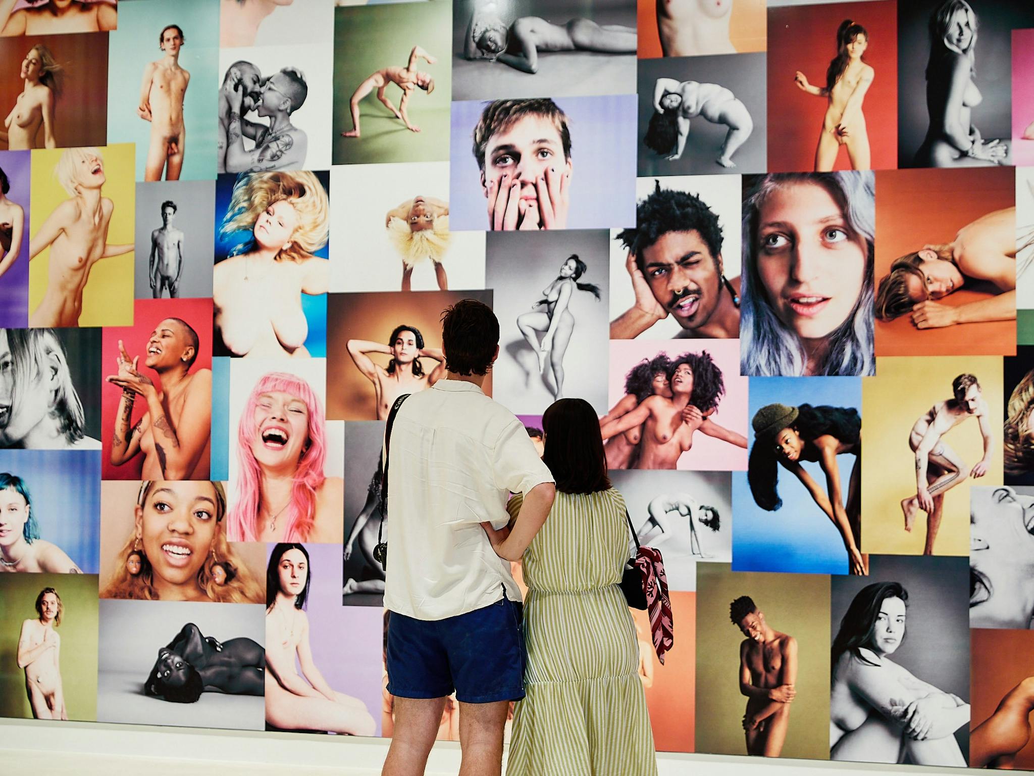 Image: Ryan McGinley: YEARBOOK, installation view, Shepparton Art Museum, 2024.