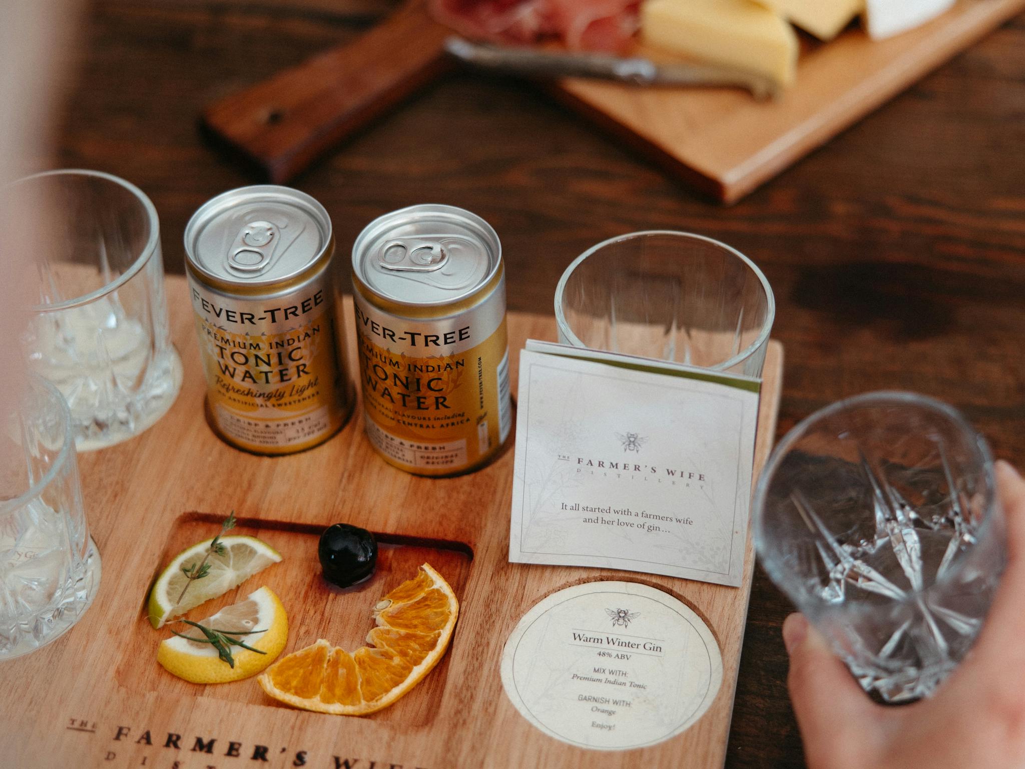 Seasonal Gin Tasting Flight