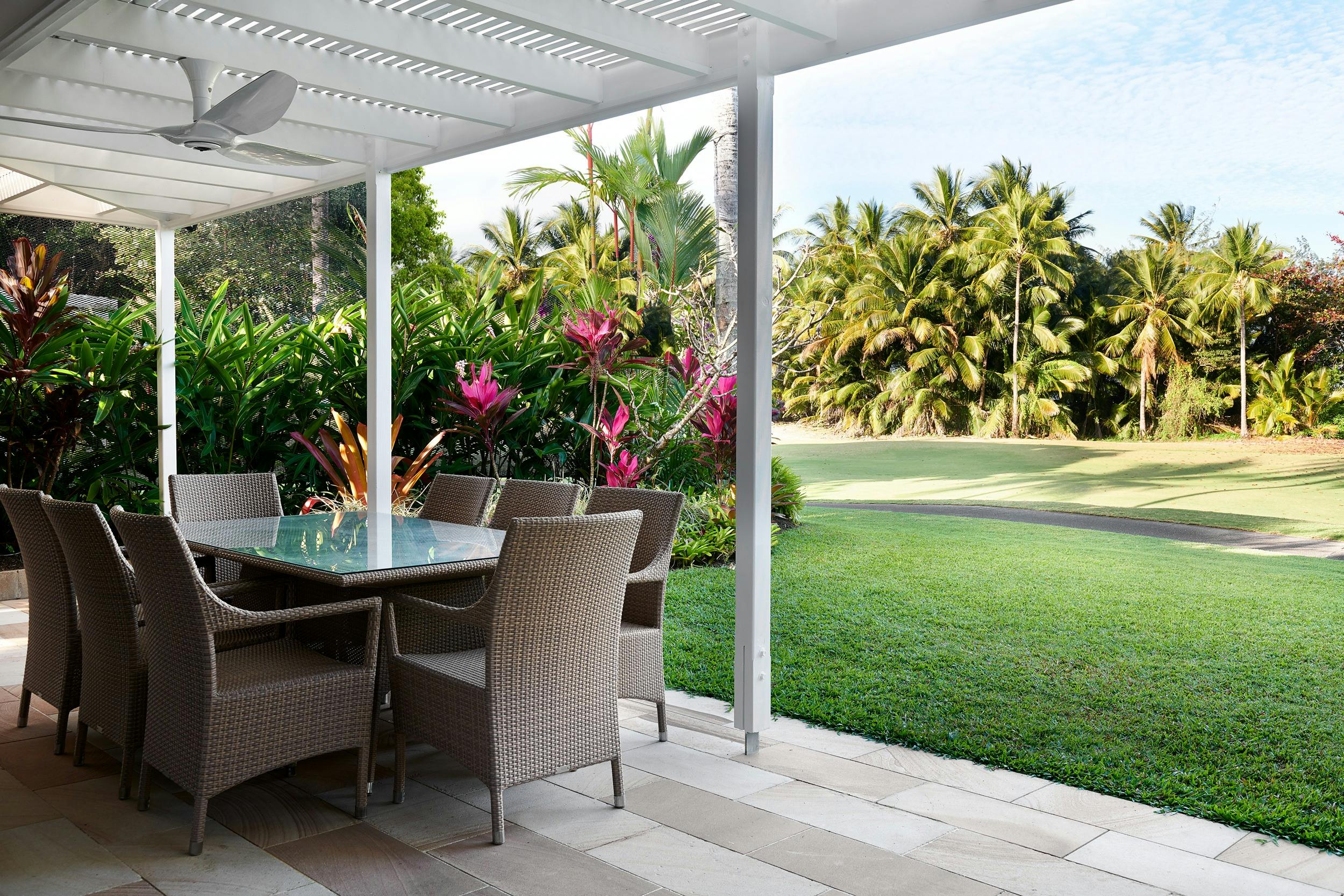 Example of Villa Outdoor Area