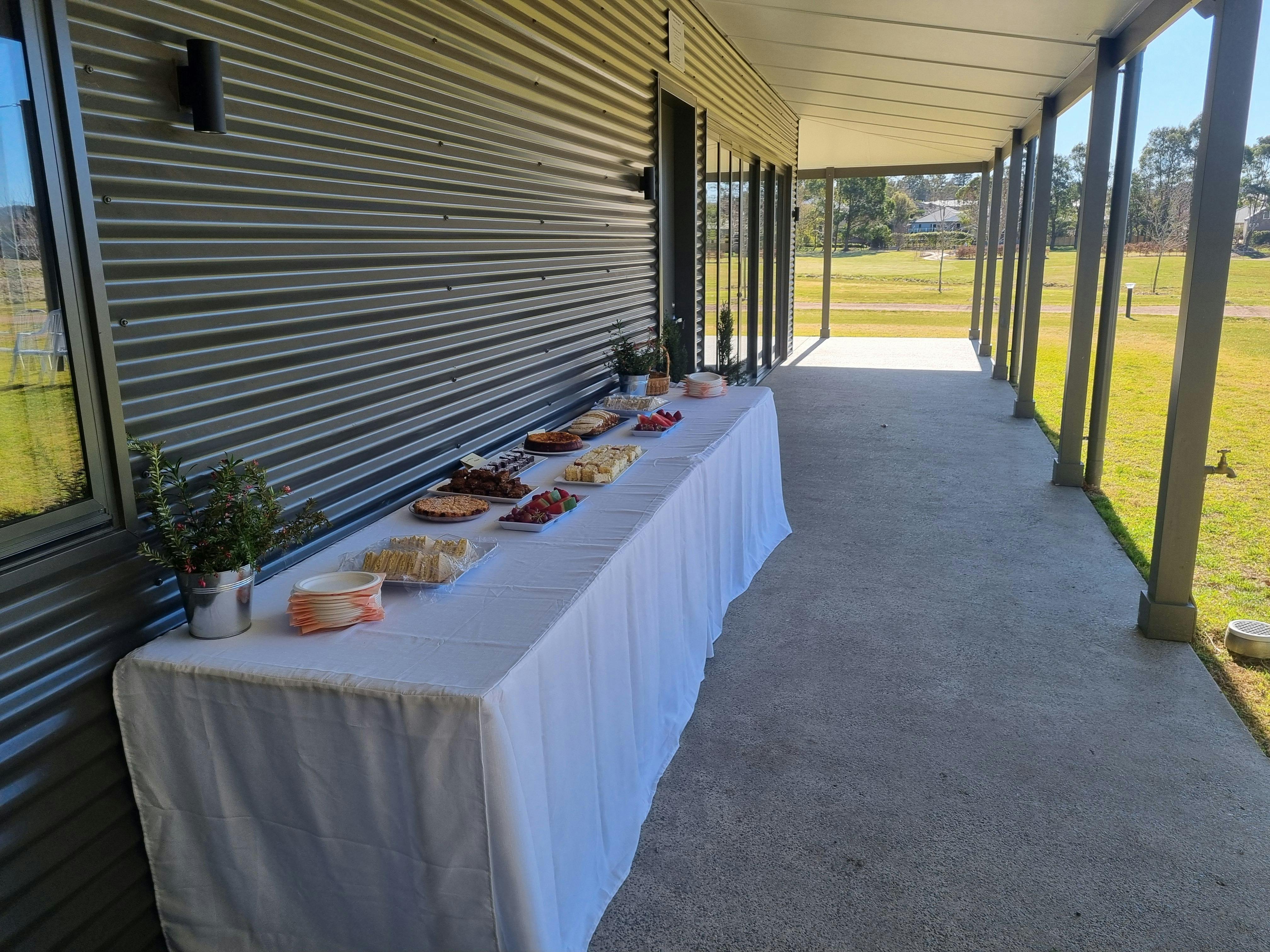 Enjoy refreshments during the workshop