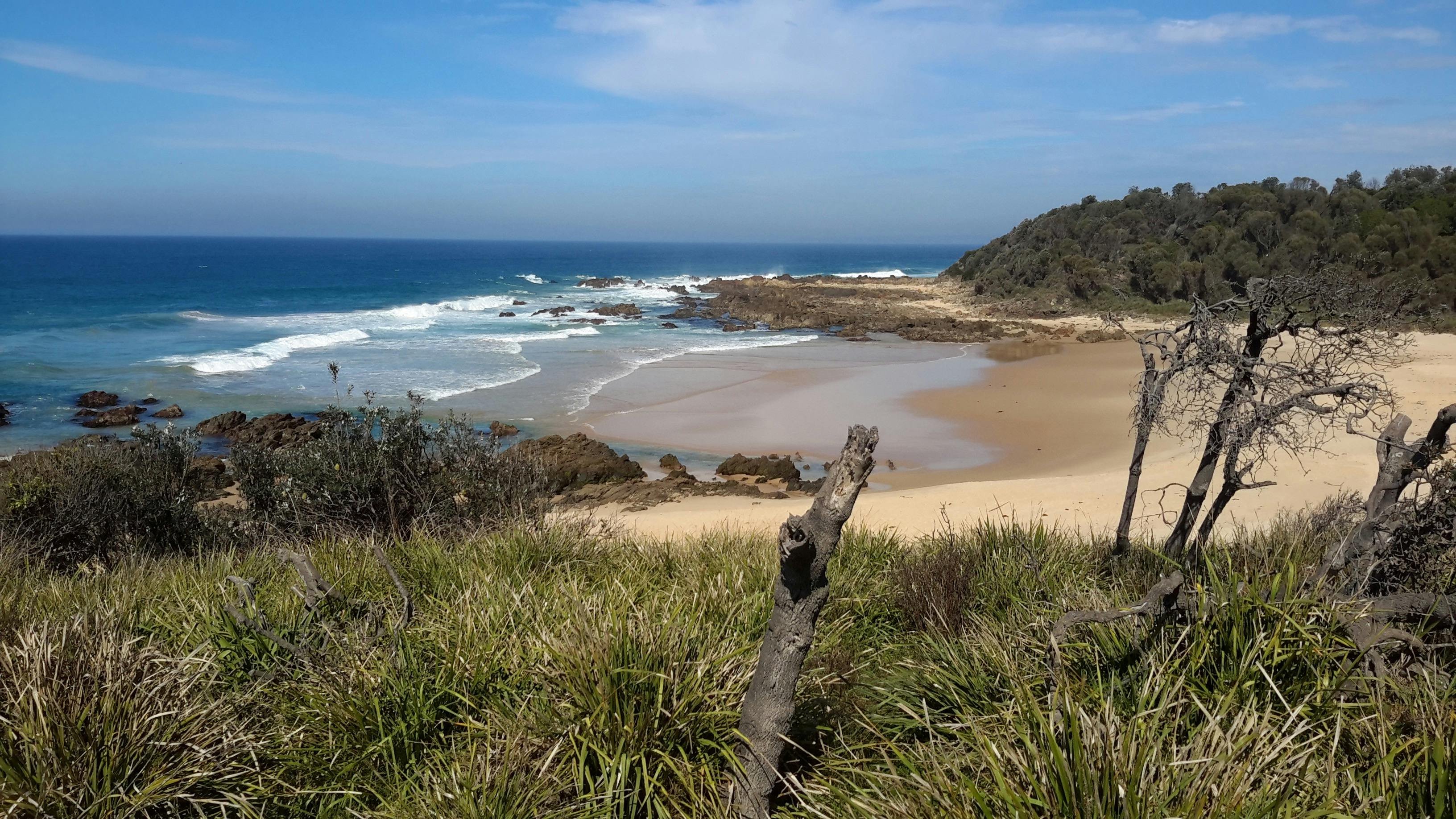The beaches of Mystery bay mbK Harvesting grounds