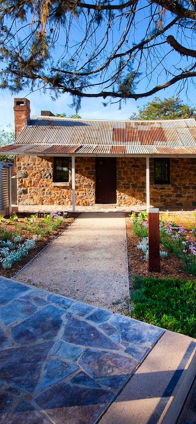 Fenceline posts Blundells Cottage