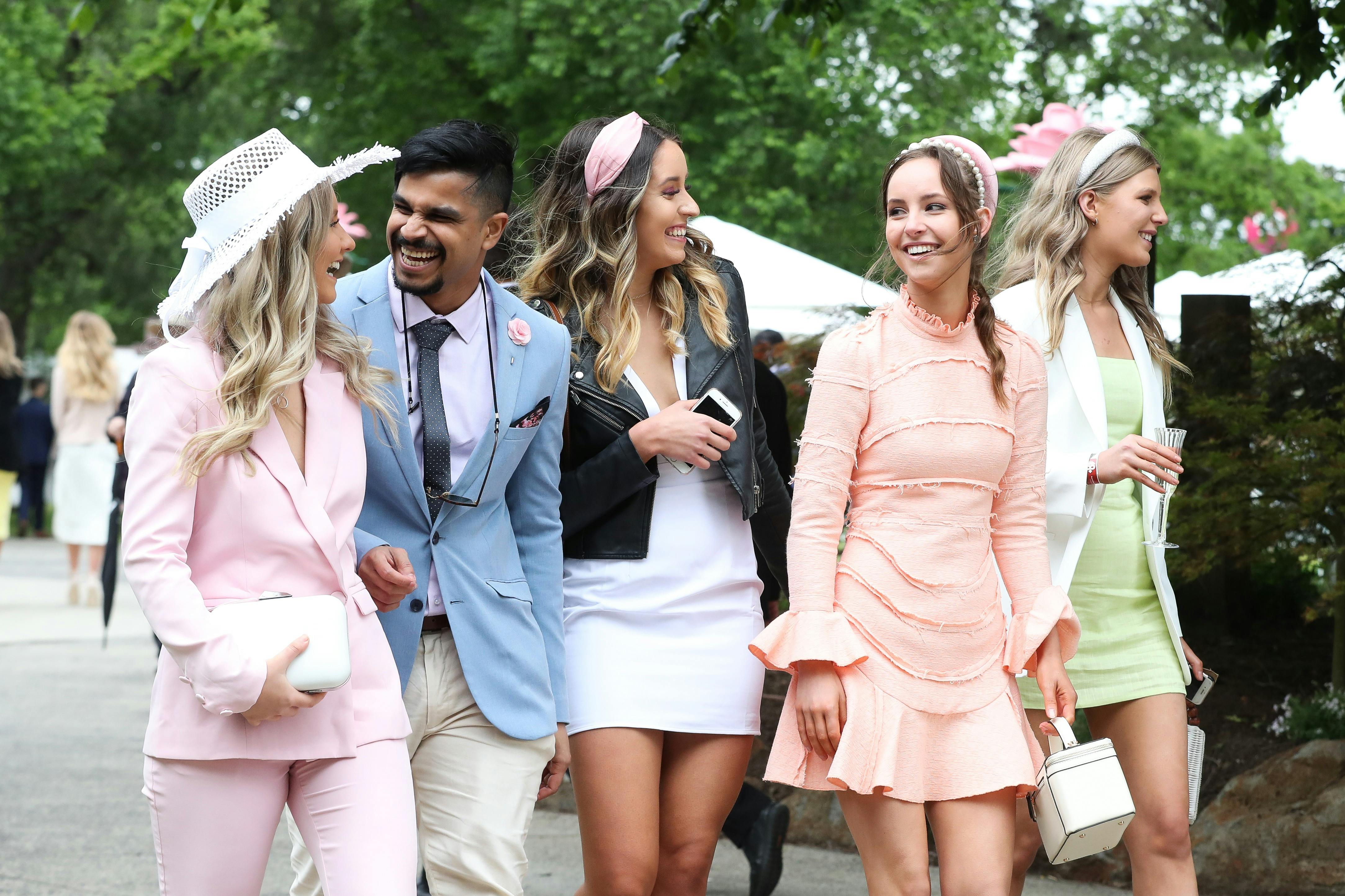 Melbourne Cup Carnival racegoers