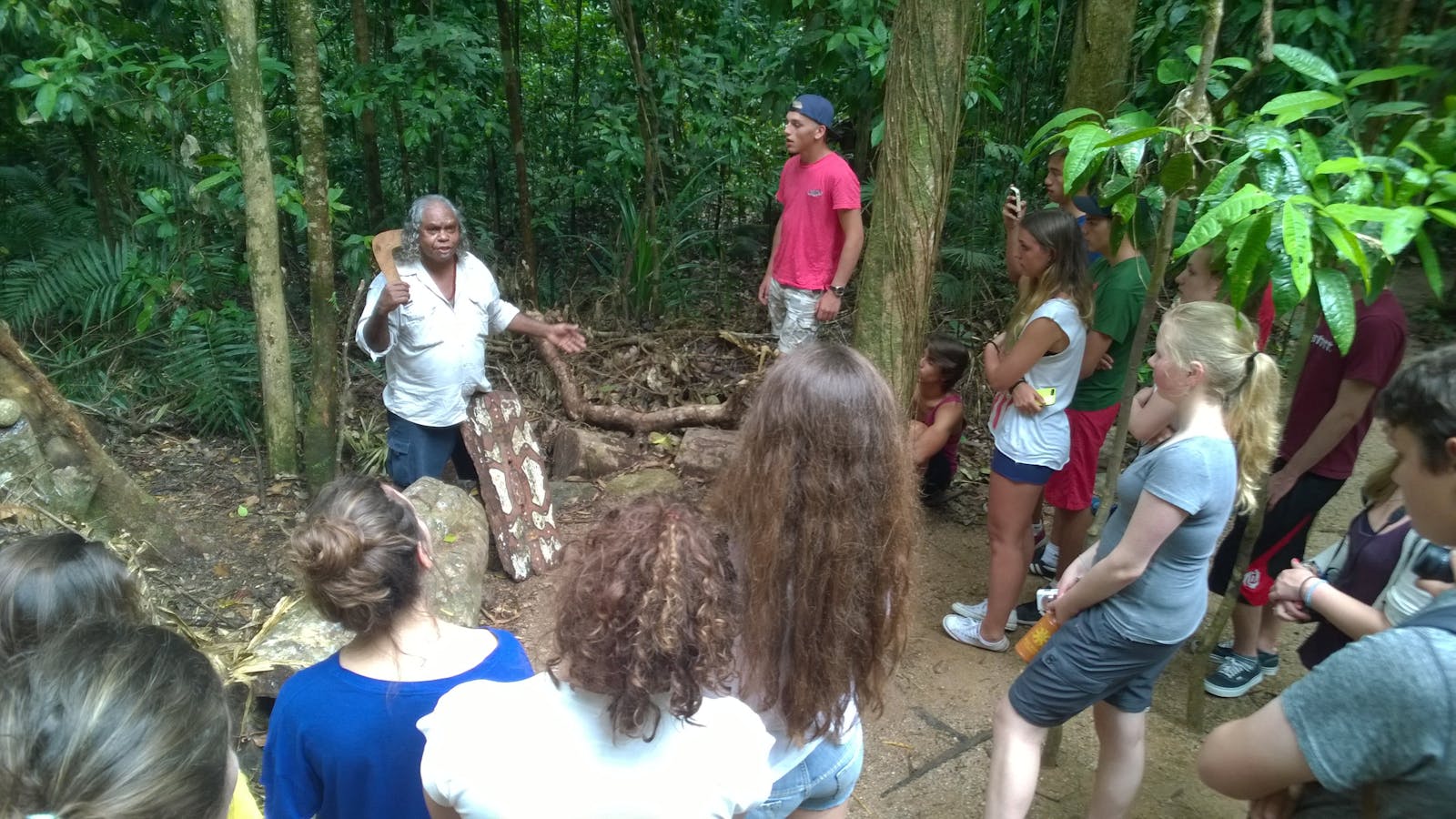 Geography camps north Queensland rainforest