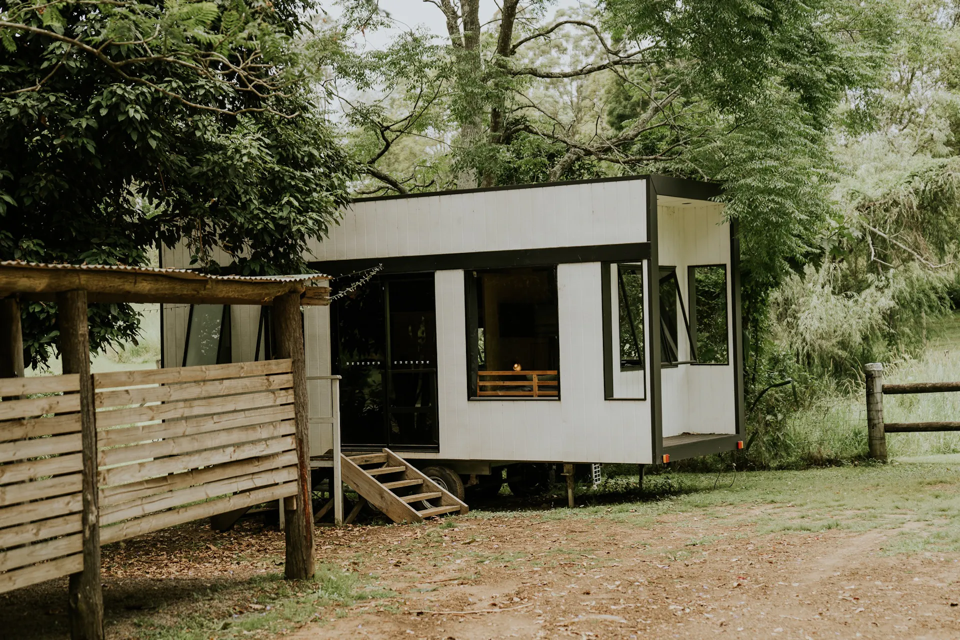 One of the themed cabins, fully self contained