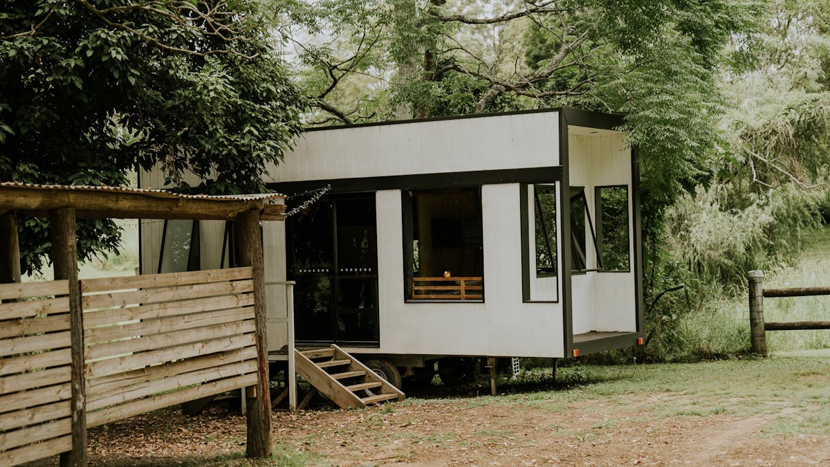 One of the themed cabins, fully self contained