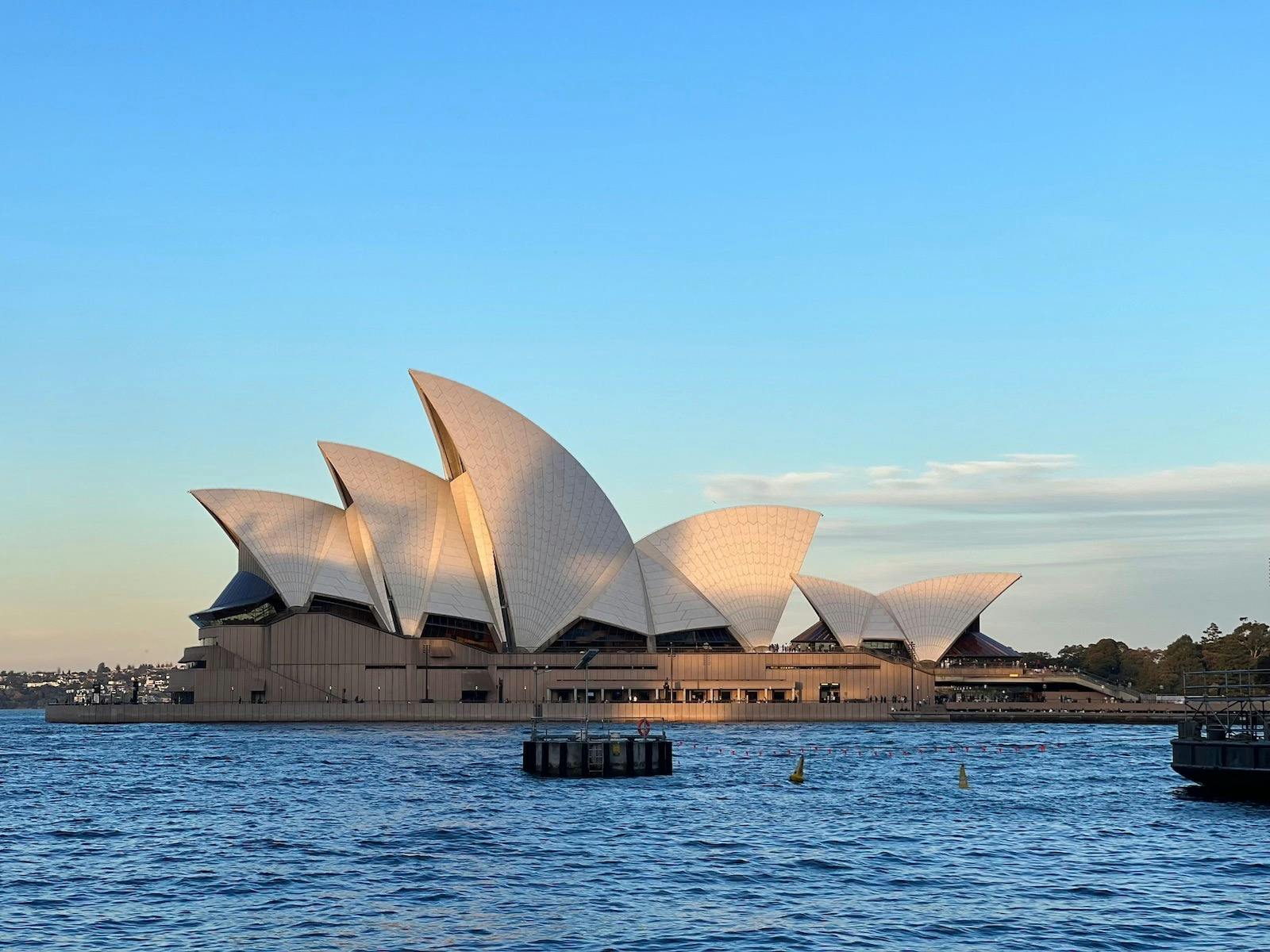 Sydney Opera House, a UNESCO World Heritage site and architectural masterpiece on the harbour.