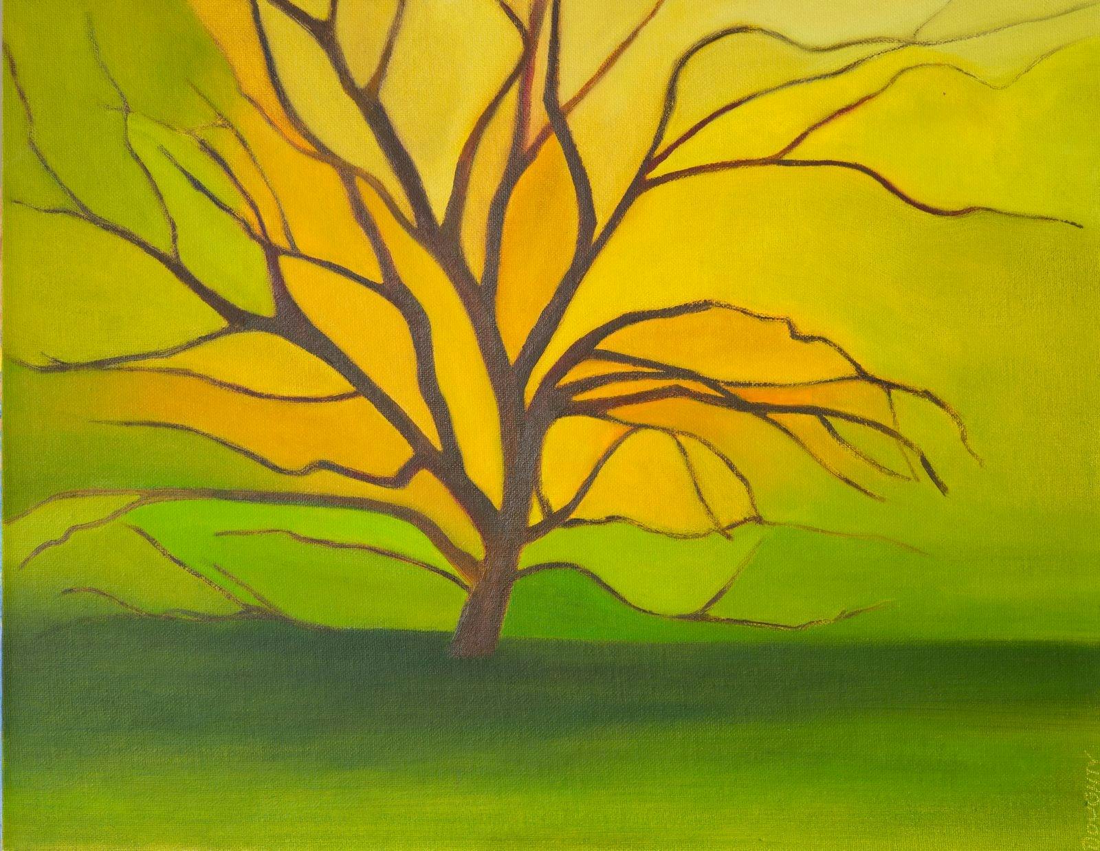 Tree painting