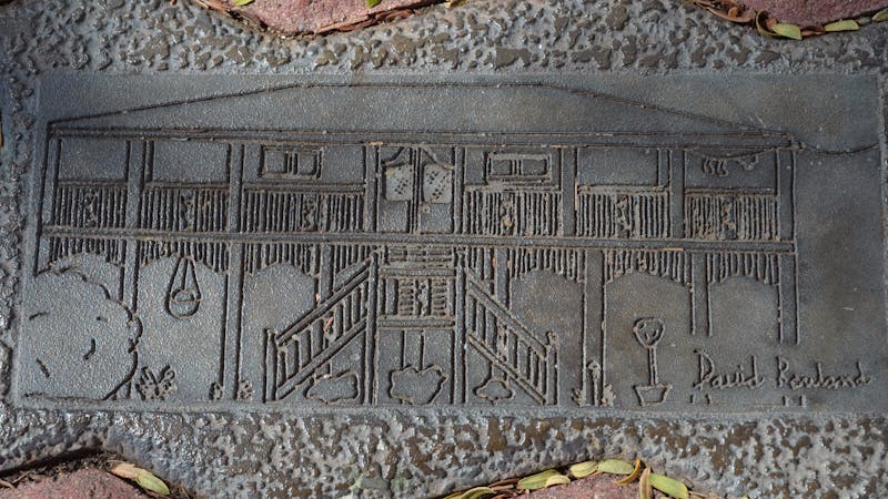 Ellena Street Pavement Art and Sculpture